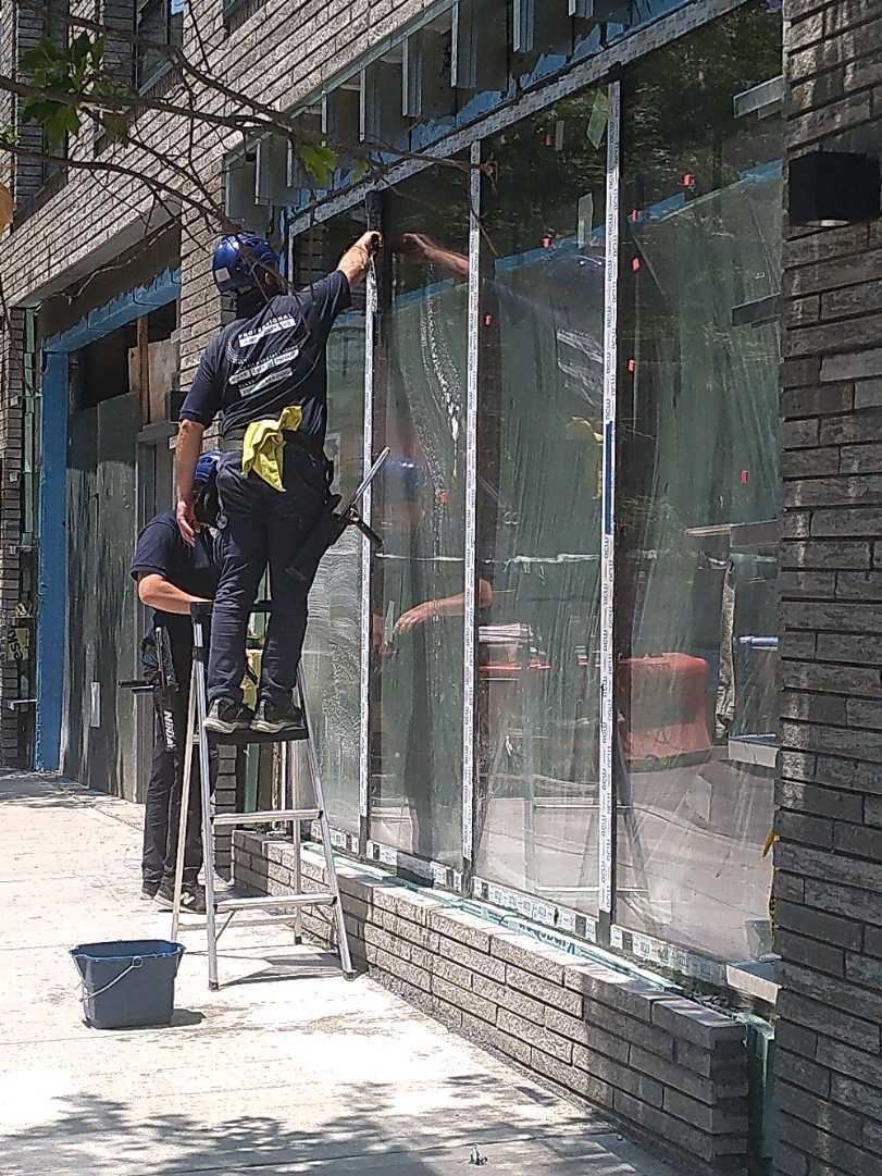 Post Construction Window Clenaing by Total Window Service