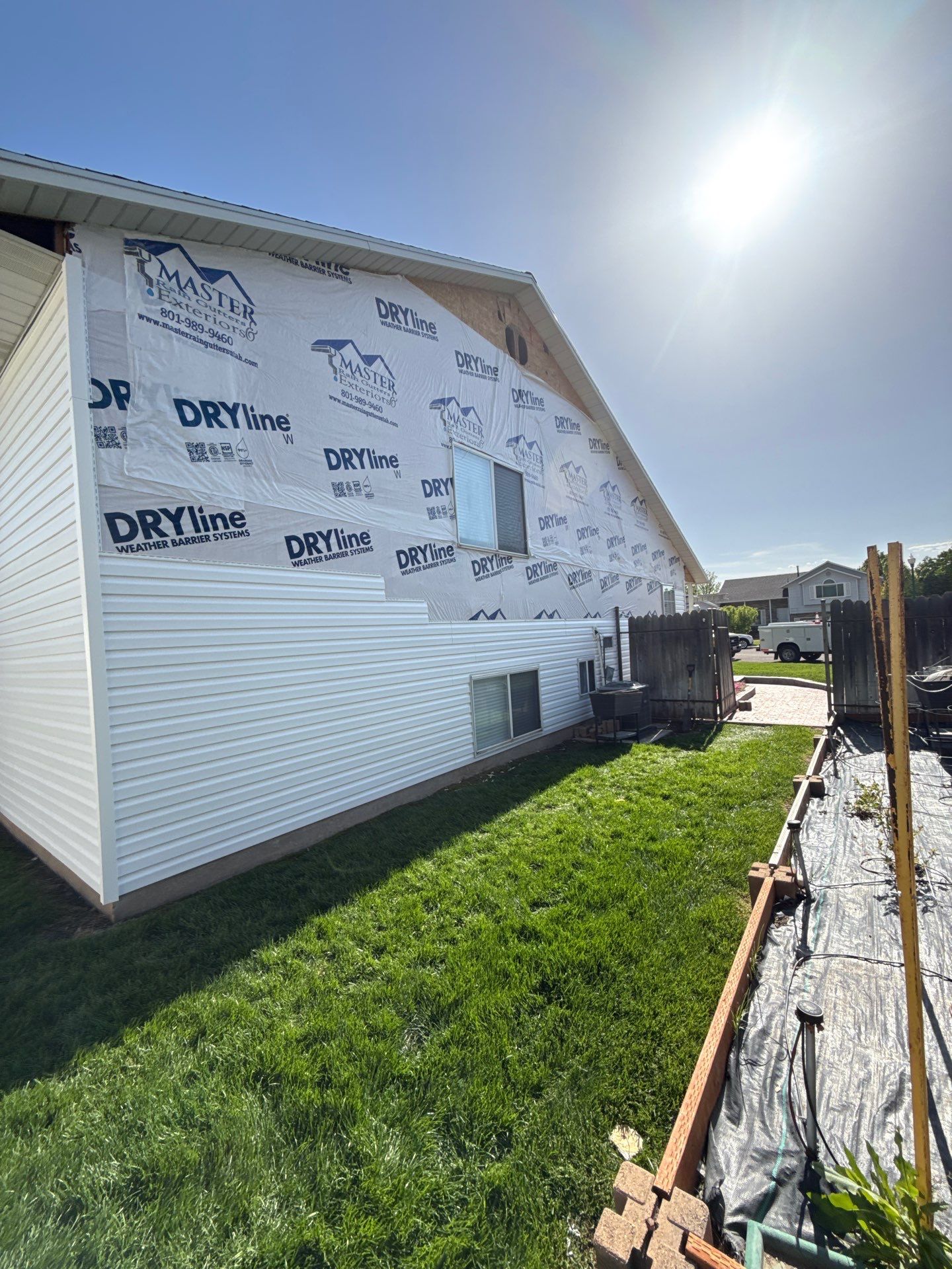 Project in Orem by Master Rain Gutters.