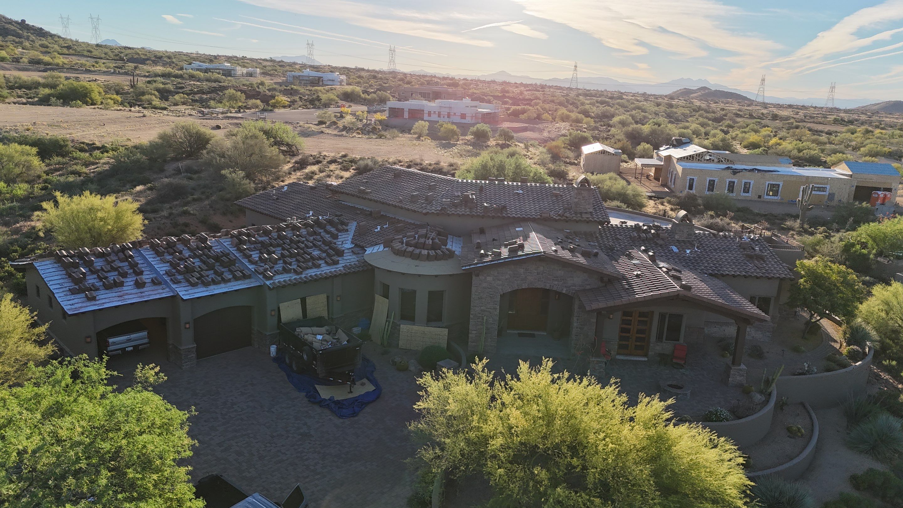Project in Scottsdale by Saint Roofing