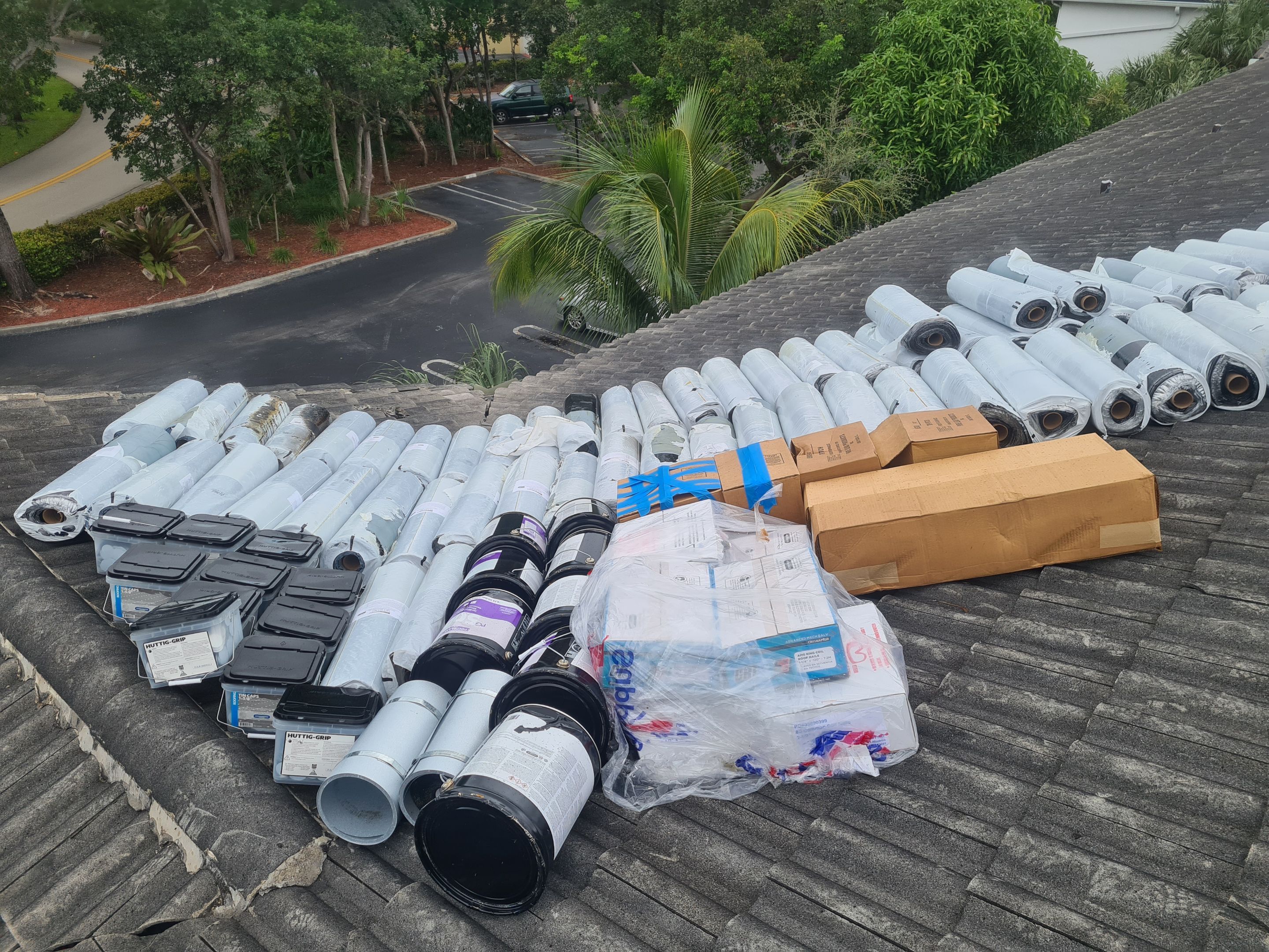 Residential Roofing Installation using Eagle Roofing Tile by BLUES BROTHERS ROOFING