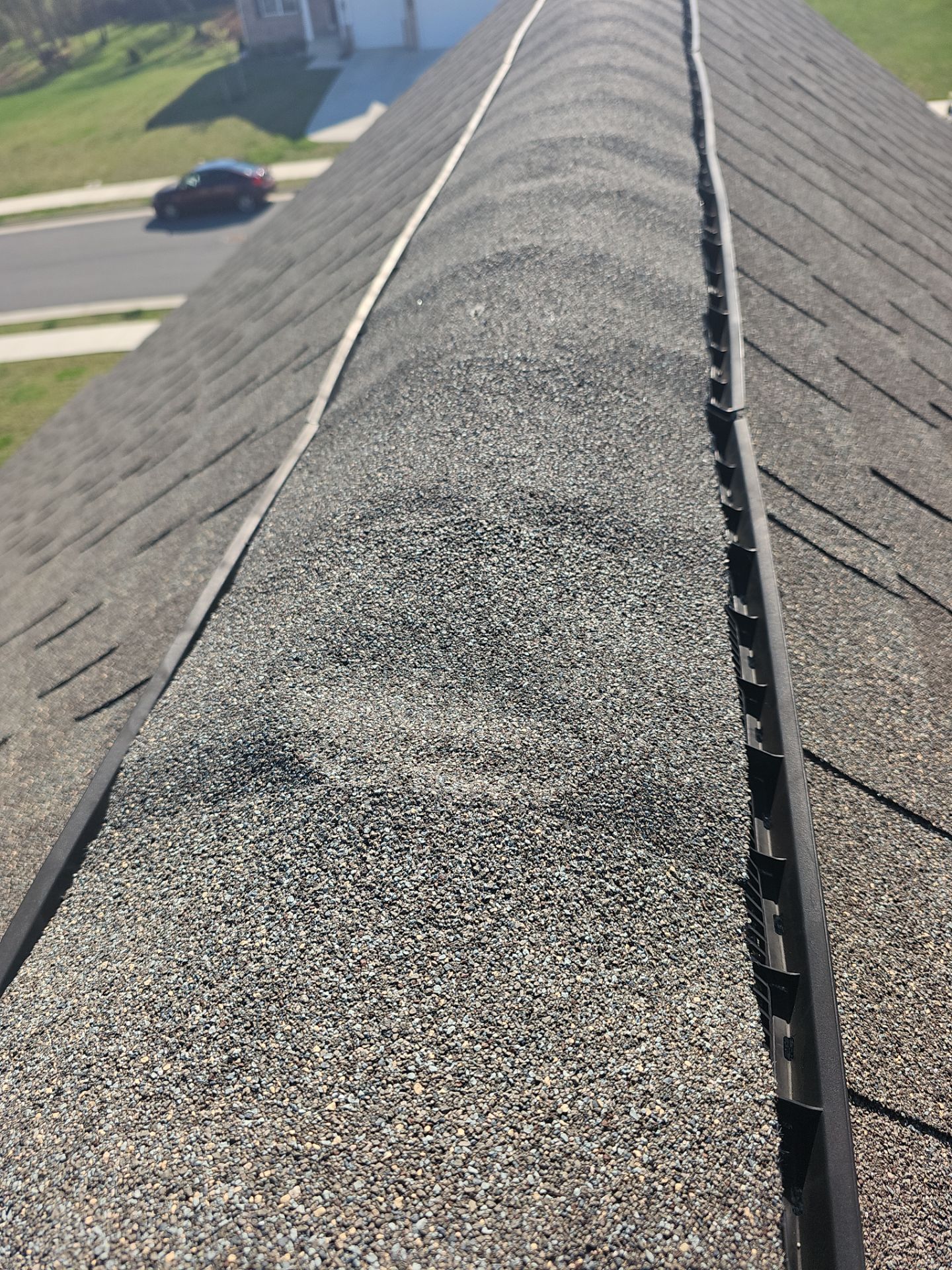 Roof Repair - Ridge Vent, Vent Flashing Boot, and Slate Vent Replacement by Winchester Roofing