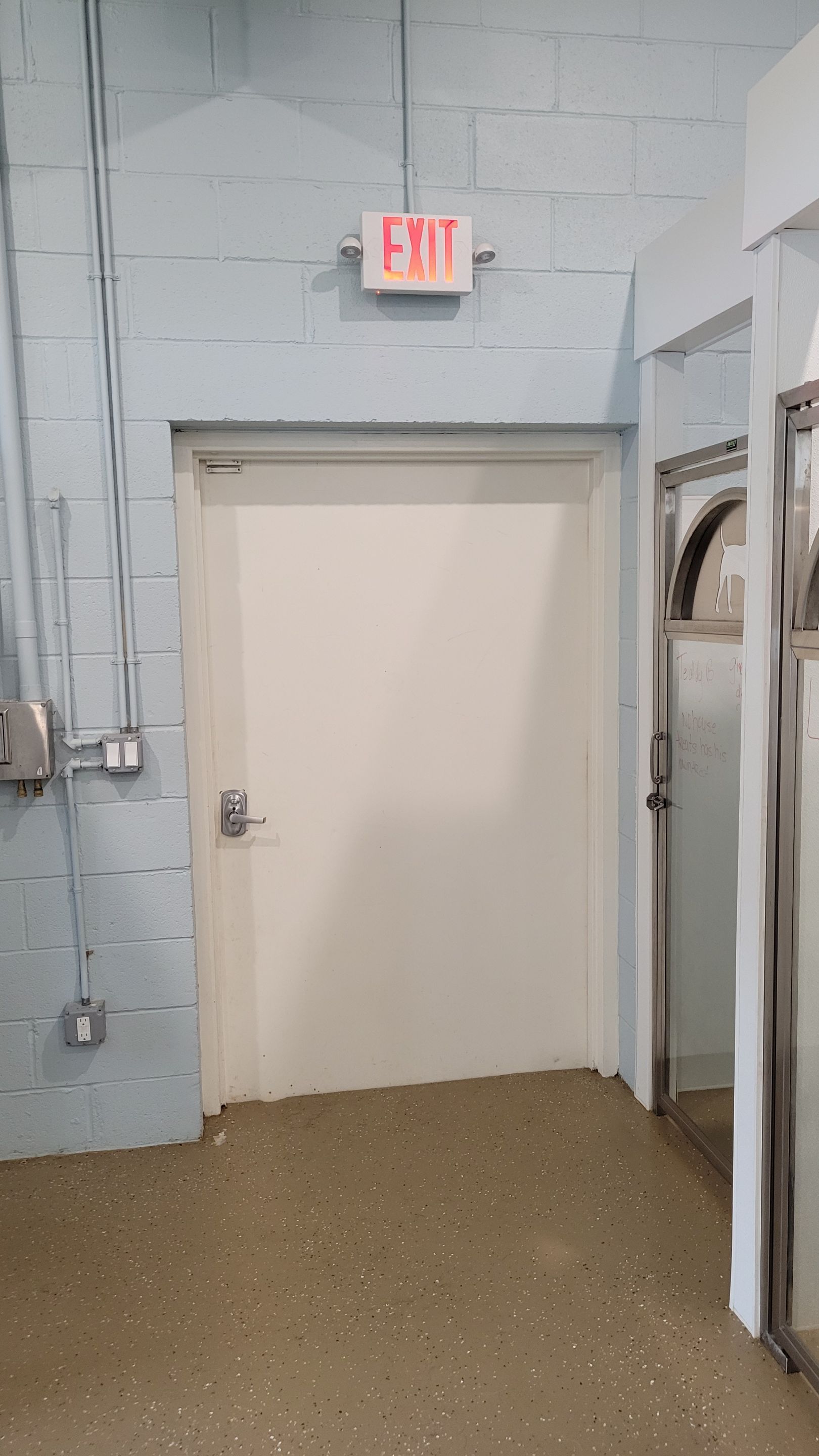 Kennel Floor Coating and Wall Painting using Penntek by Spectrum Painting, LLC