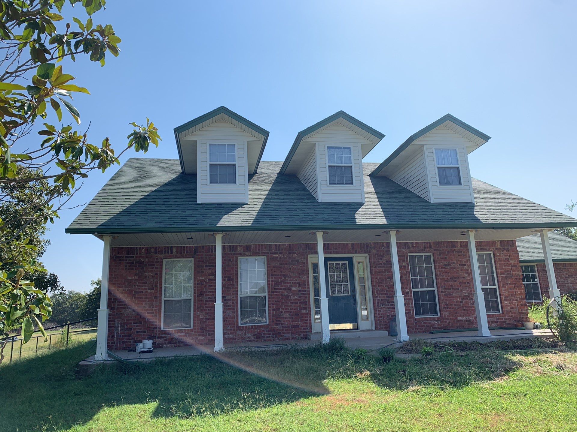 roof replacement in Choctaw by McCann's Roofing and Construction