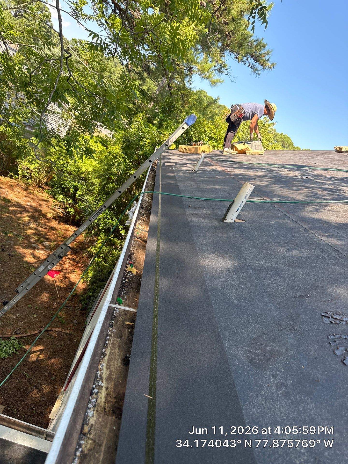 Wilmington FORTIFIED Roof Replacement with CertainTeed Landmark Colonial Slate by RGR Construction and Roofing, LLC
