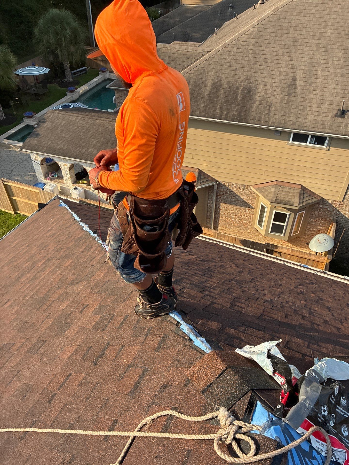 Project in Humble by Boss Hogg Roofing