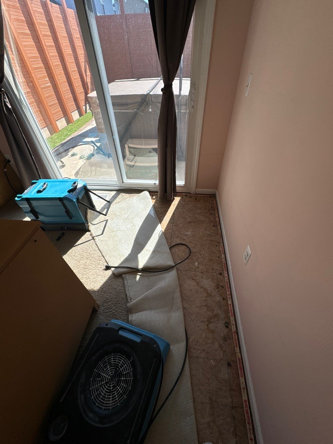 Project in New Haven by EzDry Water Mitigation & Property Restoration