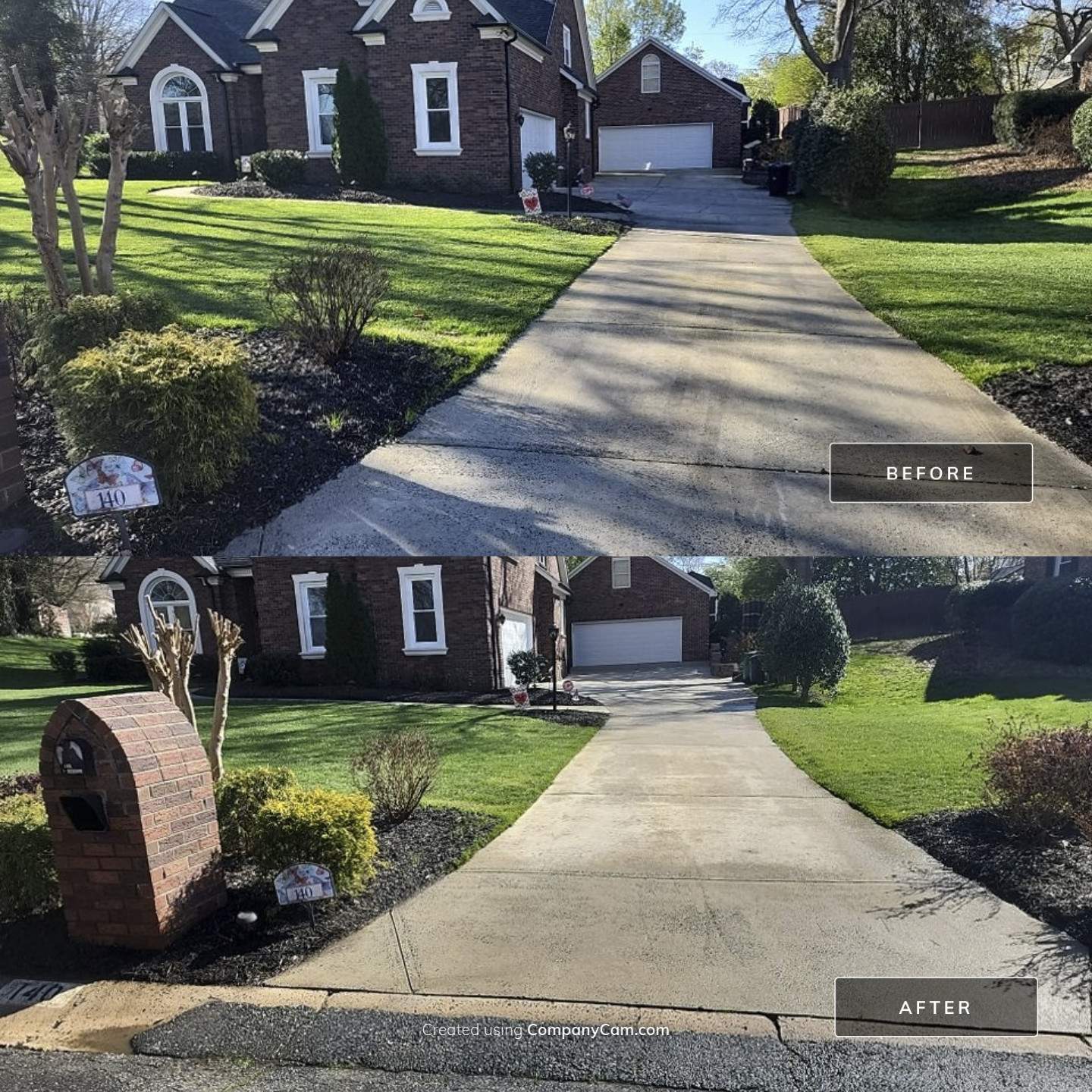 House Wash using cleaner by G&H Home Tech Pros LLC