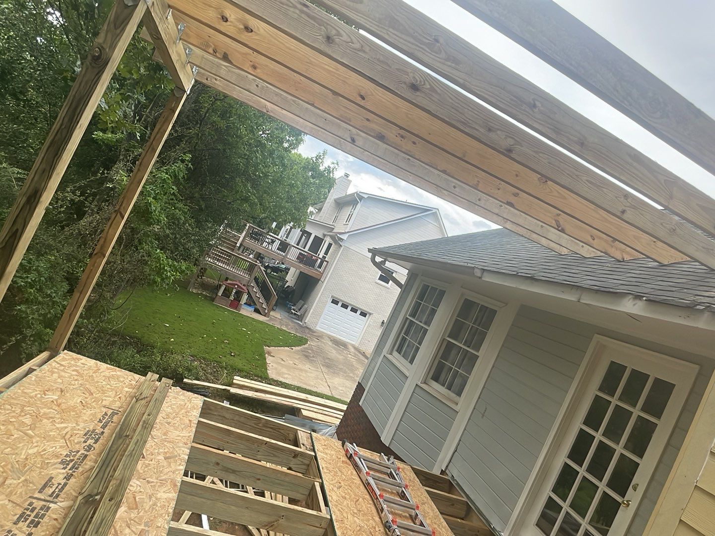 South Trace Lane - Deck Installation and Chimney Repair by Pillar and Pine