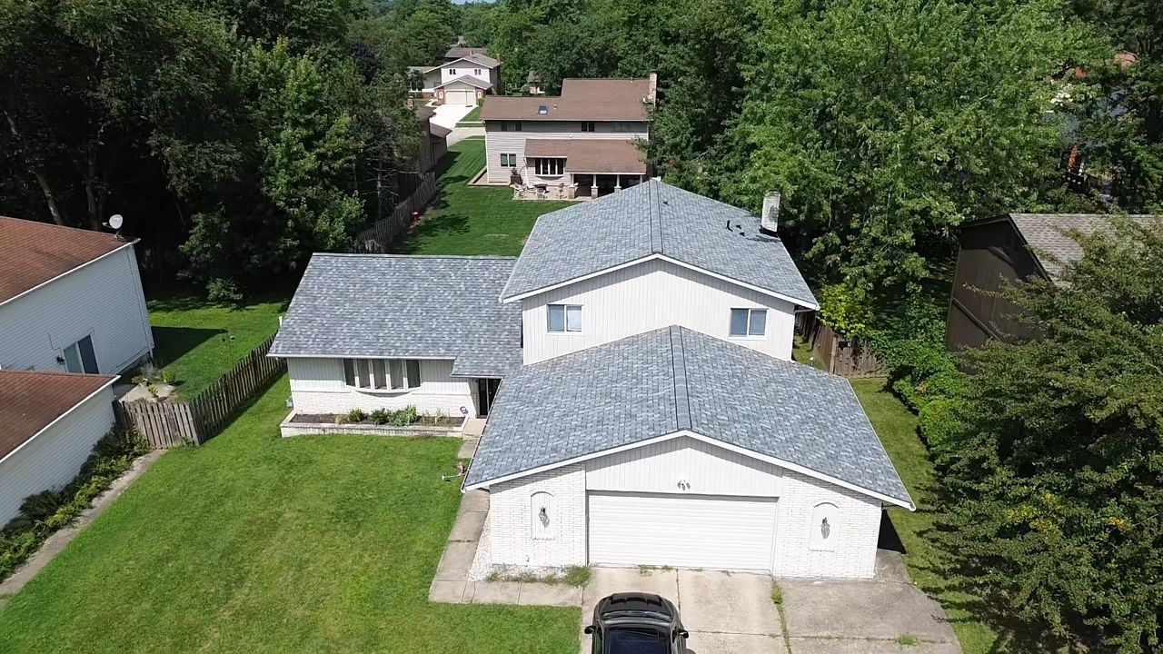 Atlas Pinnacle, Color, Coastal Granite, Drip Edge, Tuxedo Gray by Eagle Eye Roofing