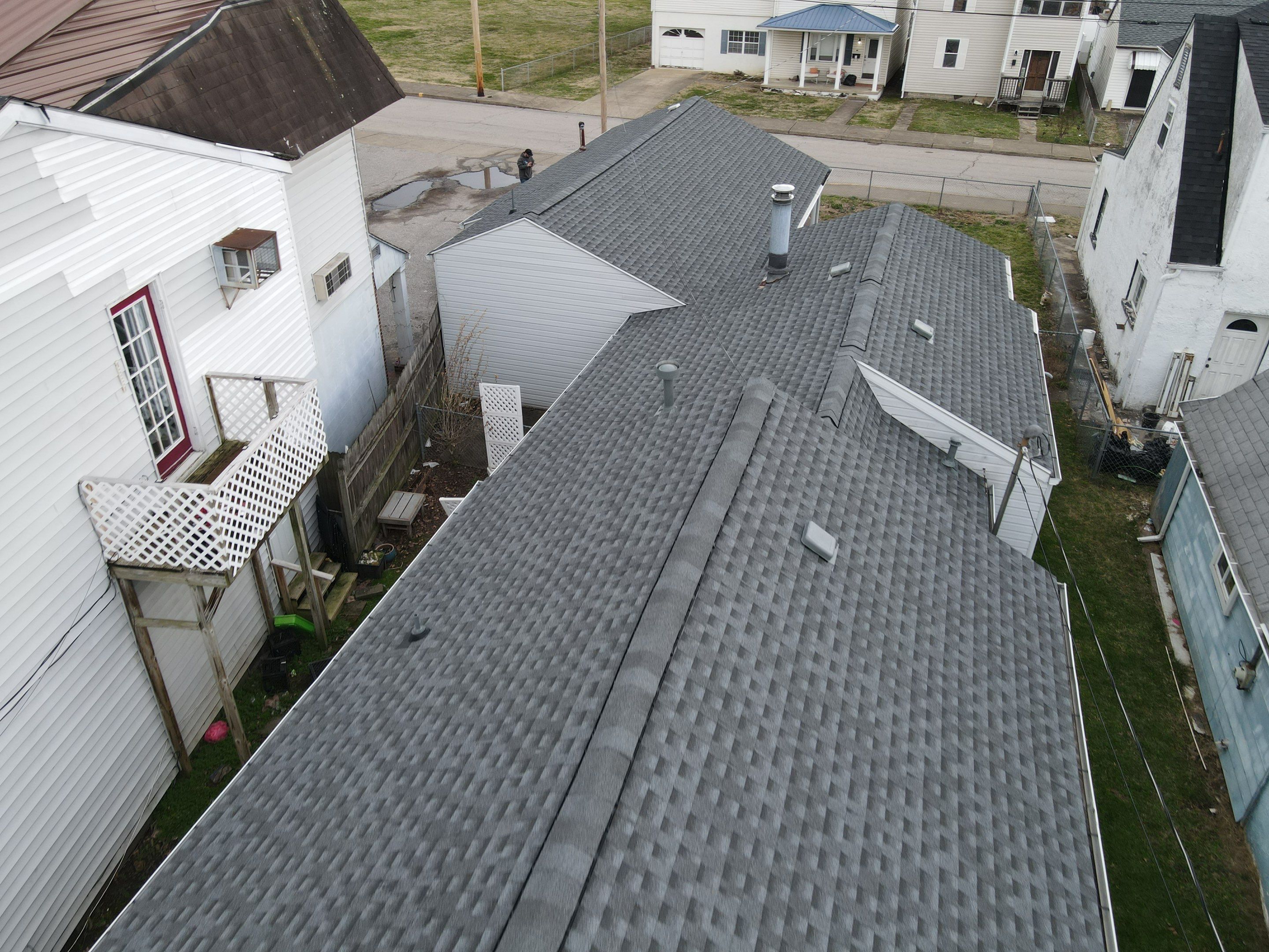 Residential Roofing Installation using GAF Timberline HDZ Pewter Gray by Rainstoppers Roofing