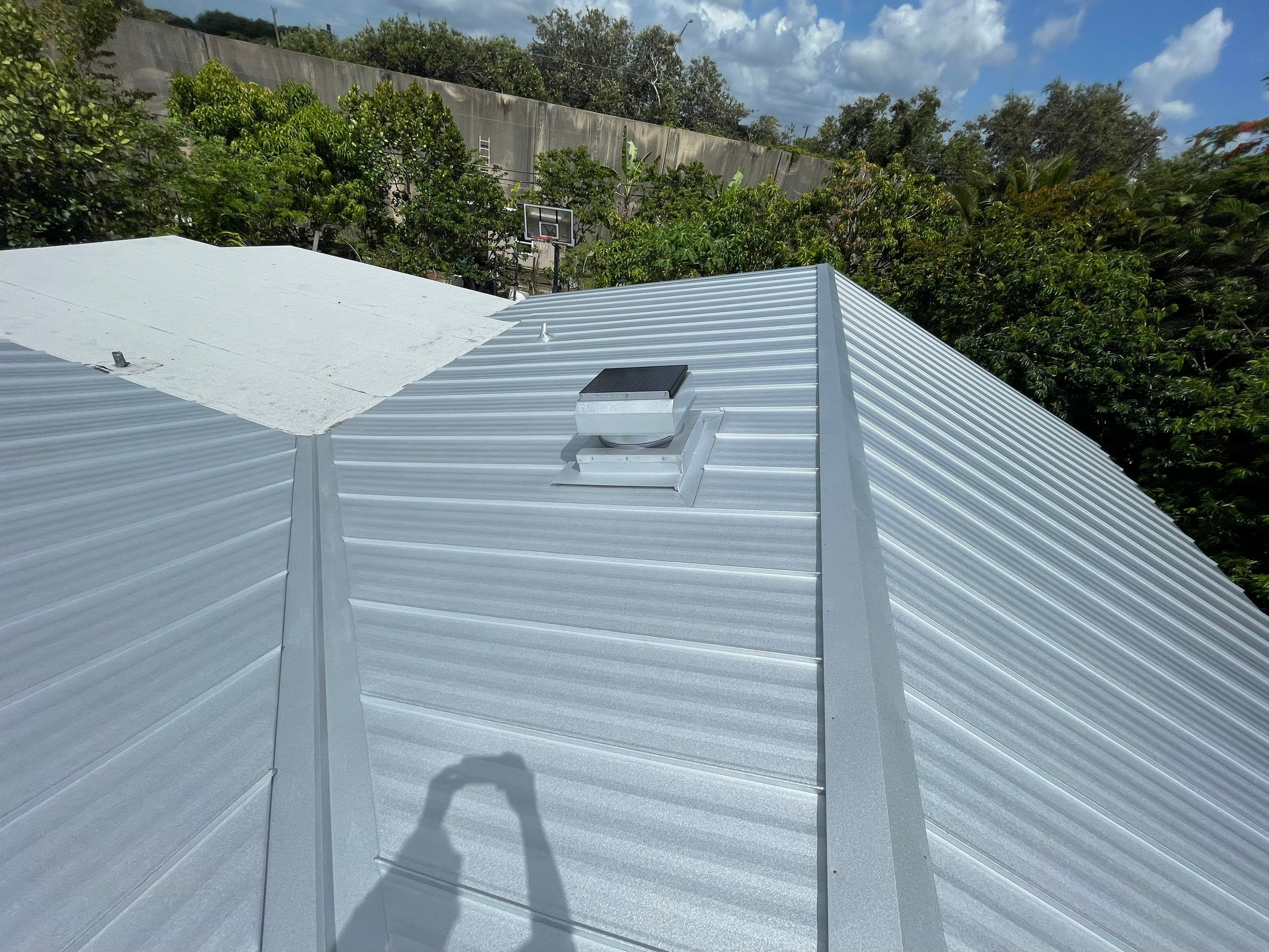 24ga 1" Nail-Strip Mill Finish by Total Roofing System The Metal Roof Experts