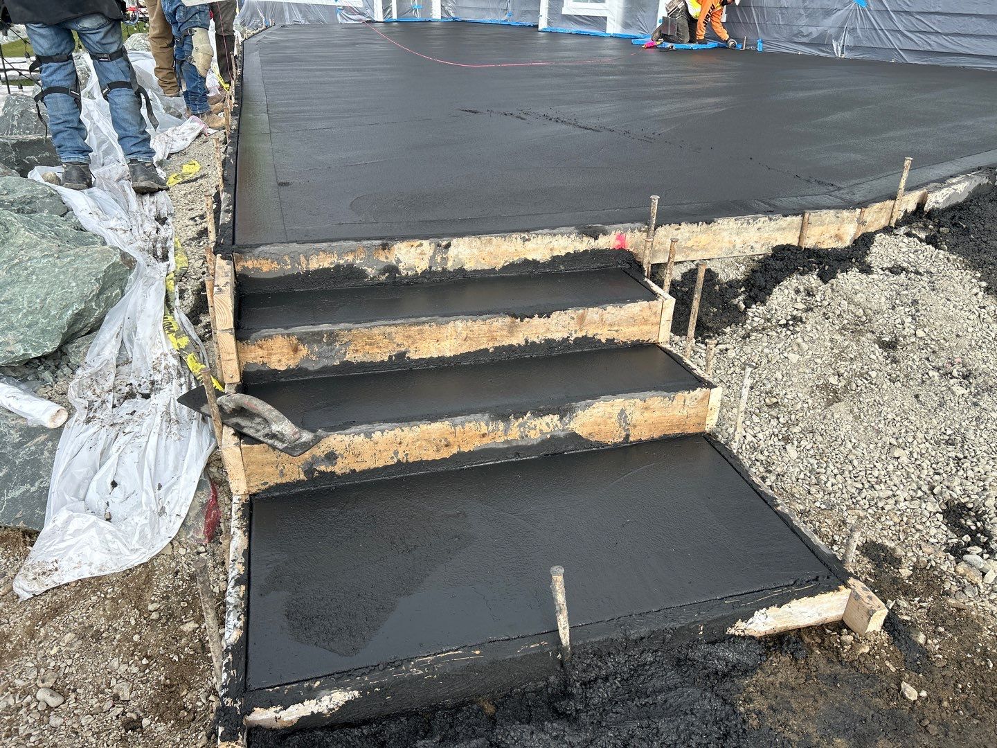 Randy | Driveway Paving & Stamped Patio Finish, Asphalt & Concrete Project by Jireh Asphalt & Concrete Inc 