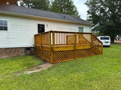 Deck using Wood Sealant