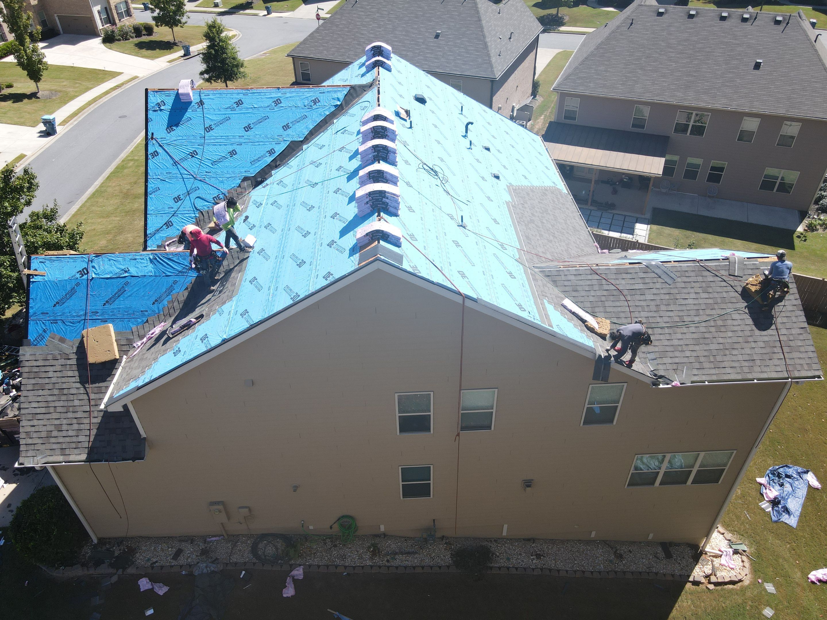 Residential Roofing Installation by Inspector Roofing and Restoration