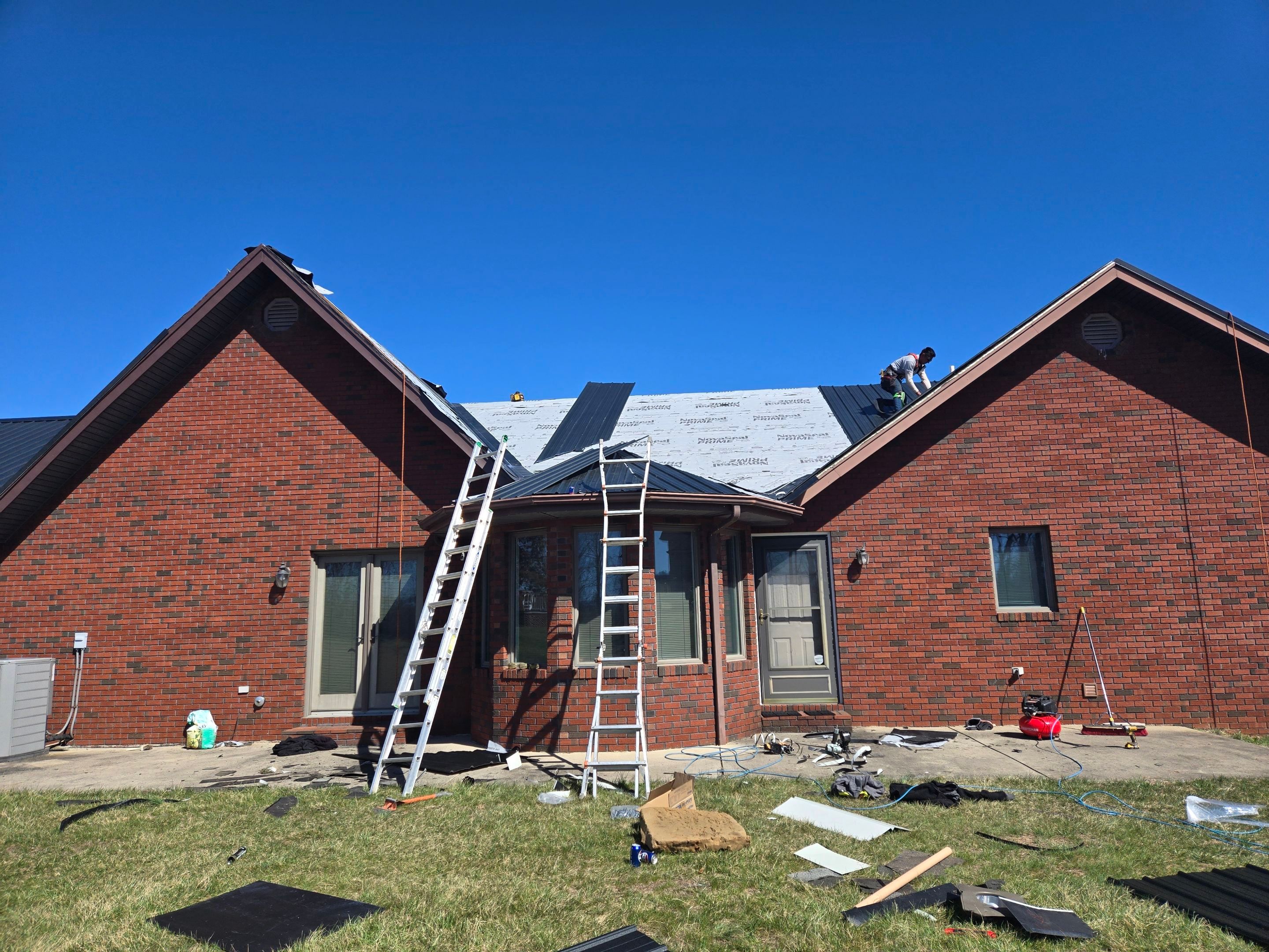 Black Frost 26 Gauge by Omnia Roofing