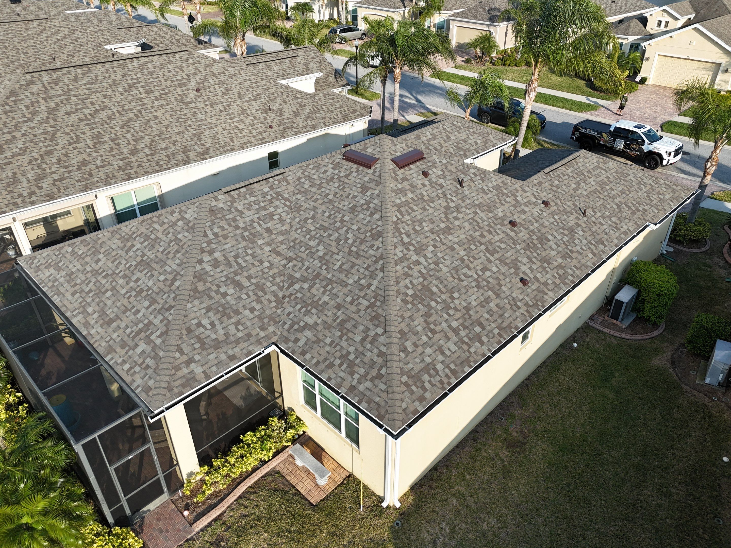 Roof Replacement in Sun City Center Fl. by Steadfast Roofing 