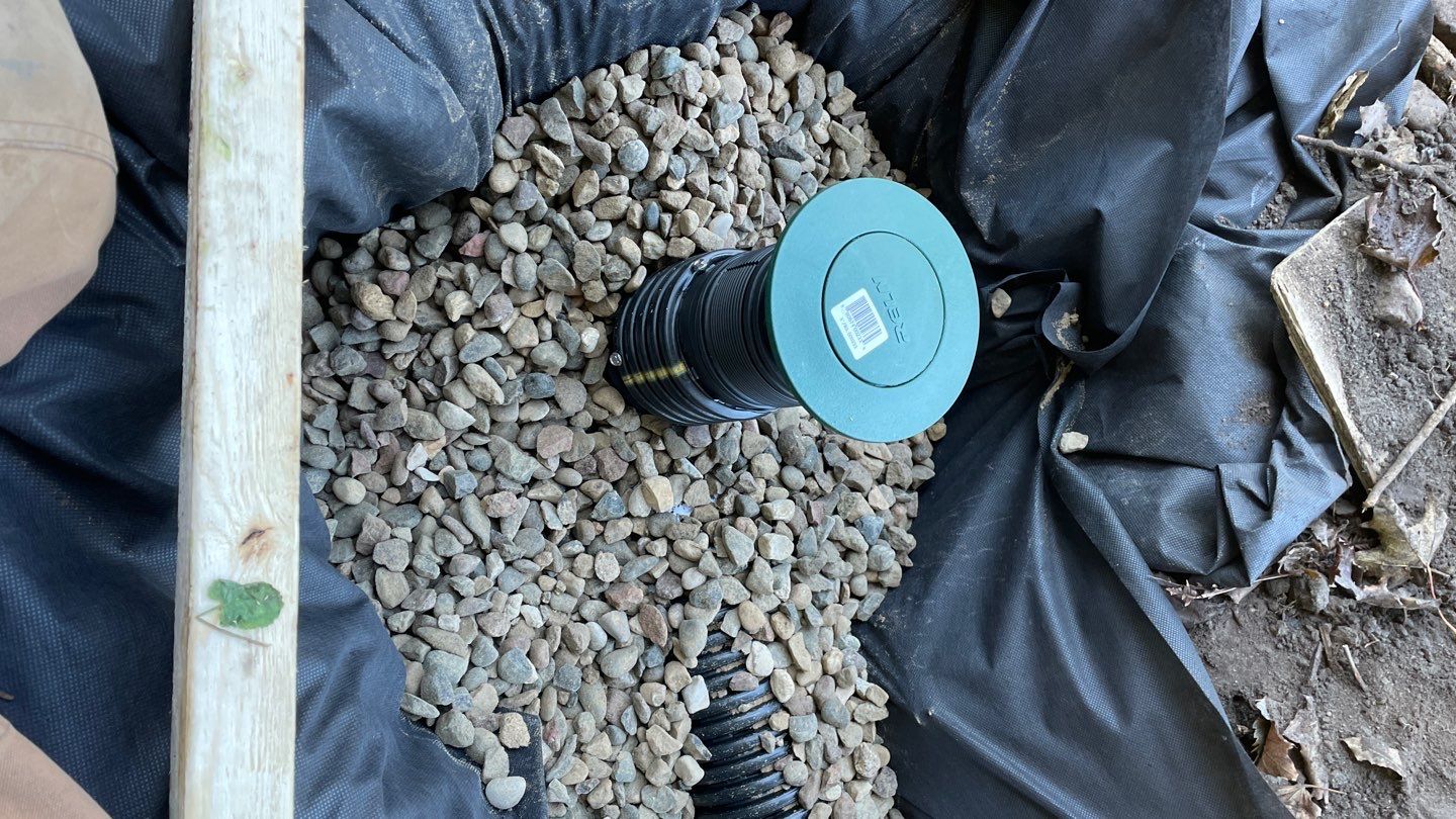 A French Drain for Jeniffer by Waterproofing Northeast