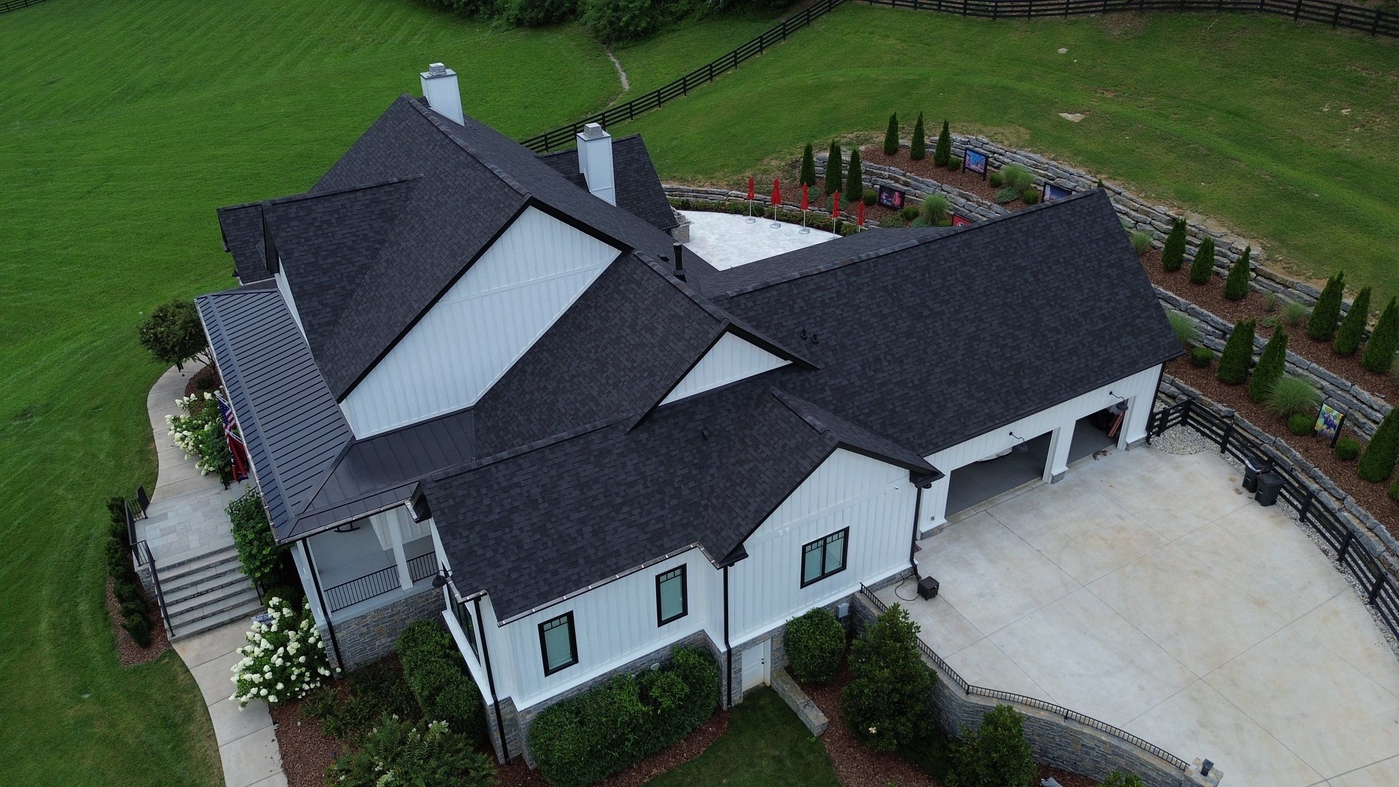 Residential Roof Replacement and Metal Roofing Installation in Franklin by Shinglesmiths Roofing