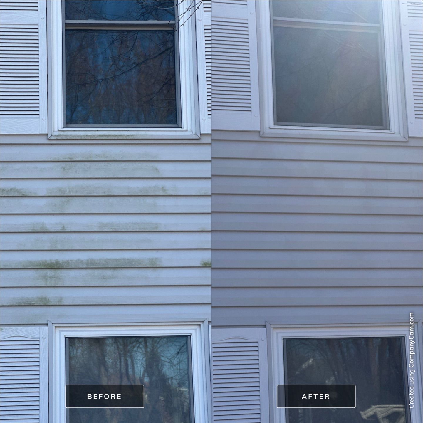 Project in Carol Stream by Simmons Power & Soft Washing