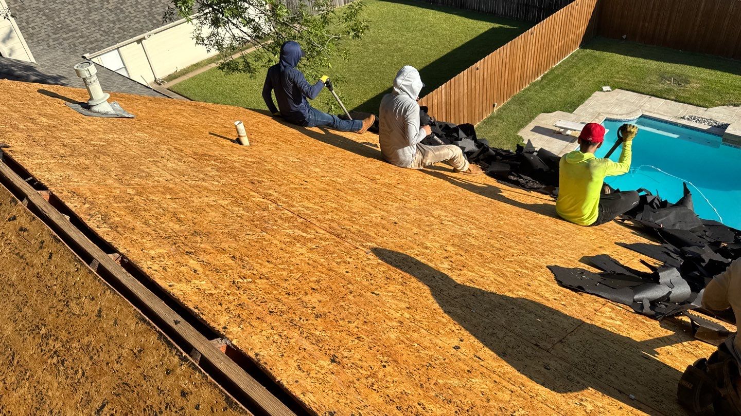 Project in Garland by Rhino Roofing and General Contracting, LLC