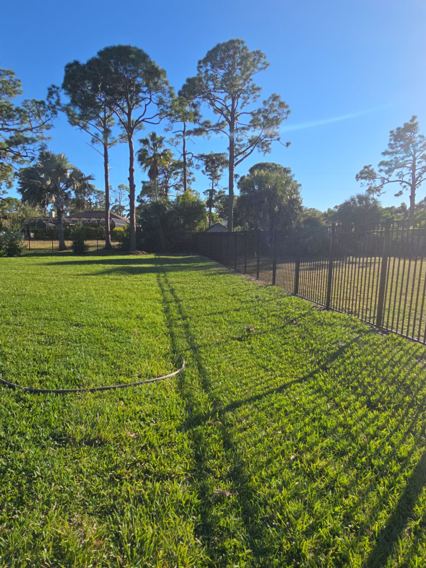 6' Commercial Aluminum Fence in Englewood by True Fence LLC