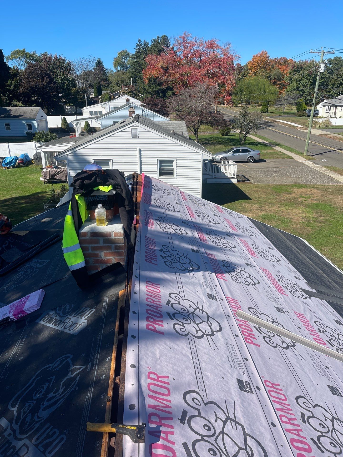 Residential Roofing Installation using Owens Corning TruDefinition Duration AR - Williamsburg Gray by A Plus Exterior