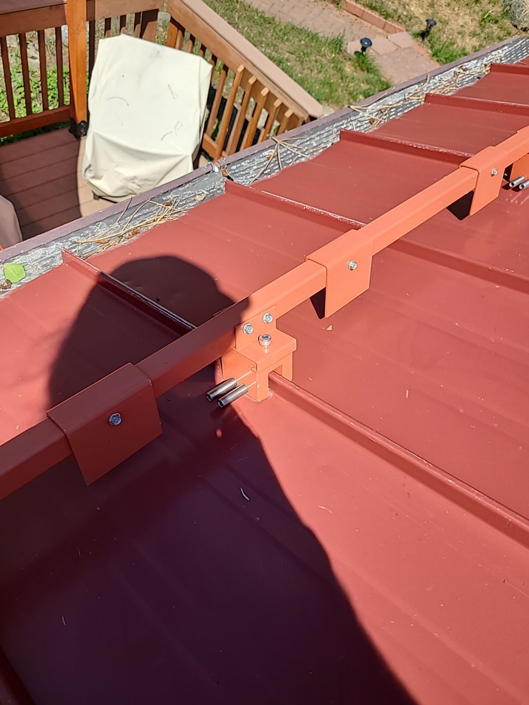 Residential Roofing Installation using Standing Seam Metal by Blue Peaks Roofing LLC 