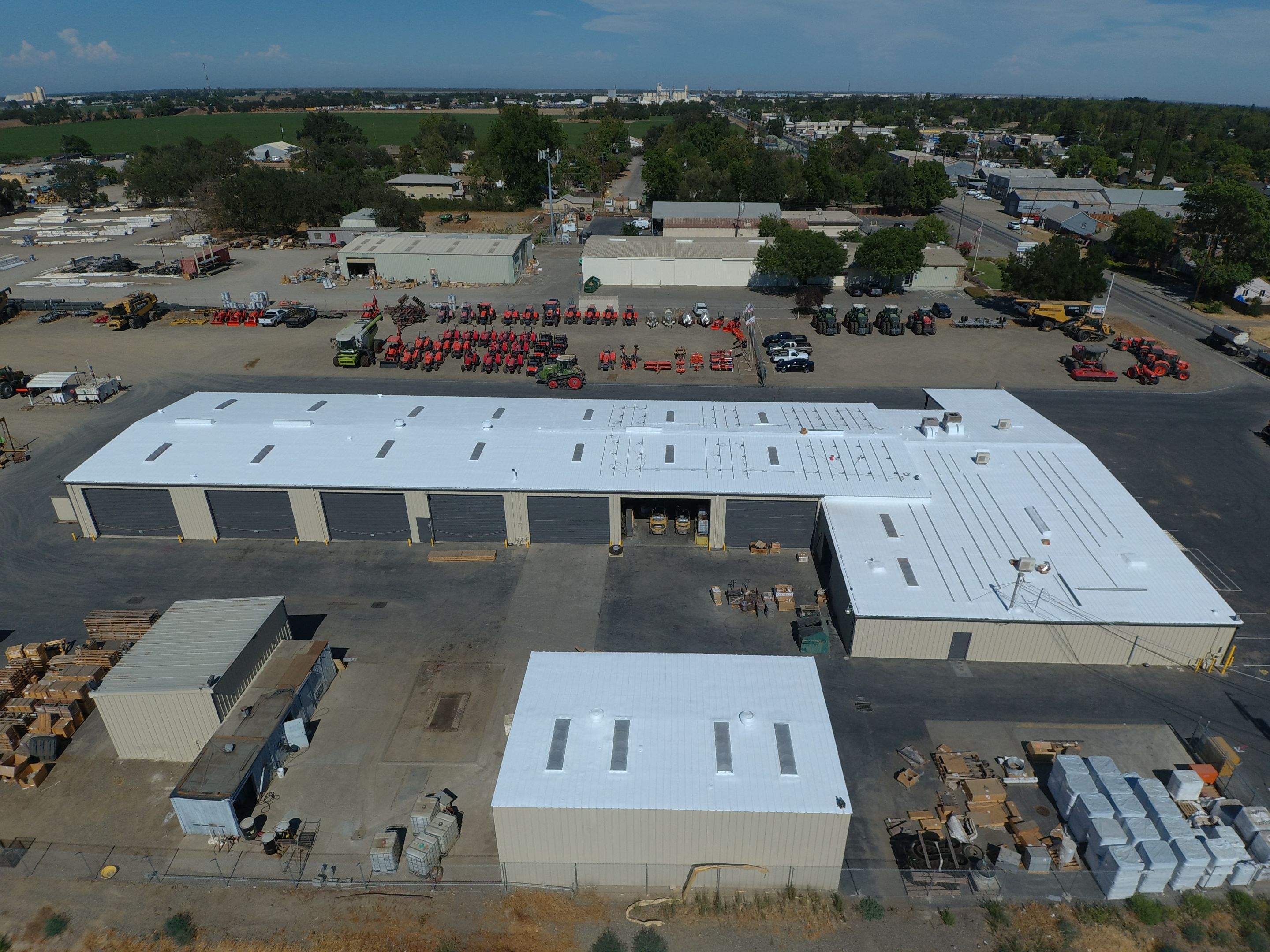 Spray foam and coatings using Conklin Benchmark/PUMA XL coatings and spray foam by Straight Edge Roofing Inc