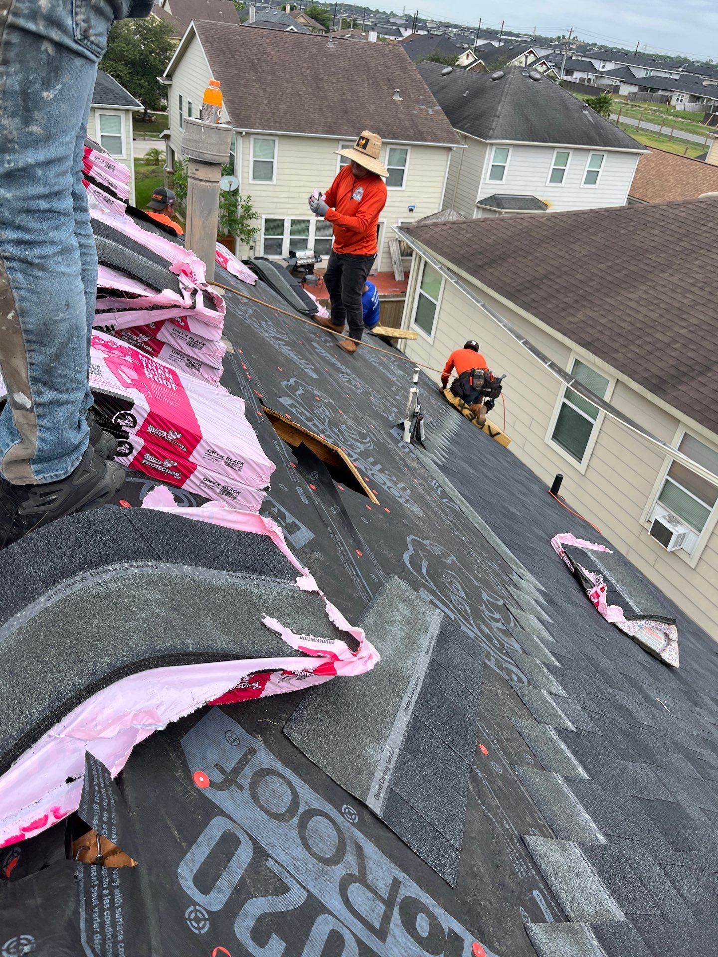 Residential Roofing Repair using Owen's Corning Duration (Lifetime) Shingles by Roof Repair Company