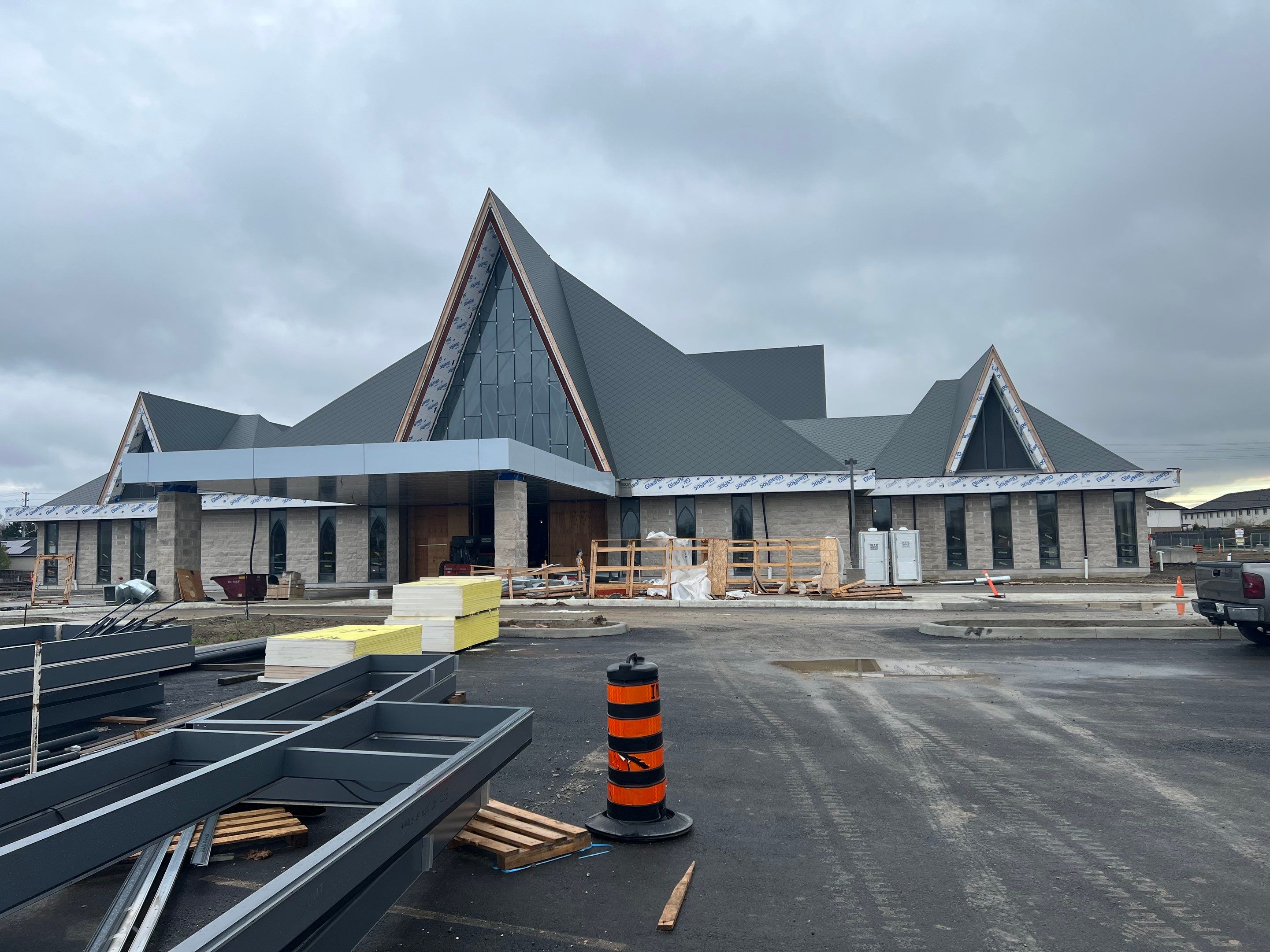 Commercial Roofing Installation using Diamond Tile Metal Shingles , Tpo Flat Roof by Jay Carter Roofing & Sheet Metal