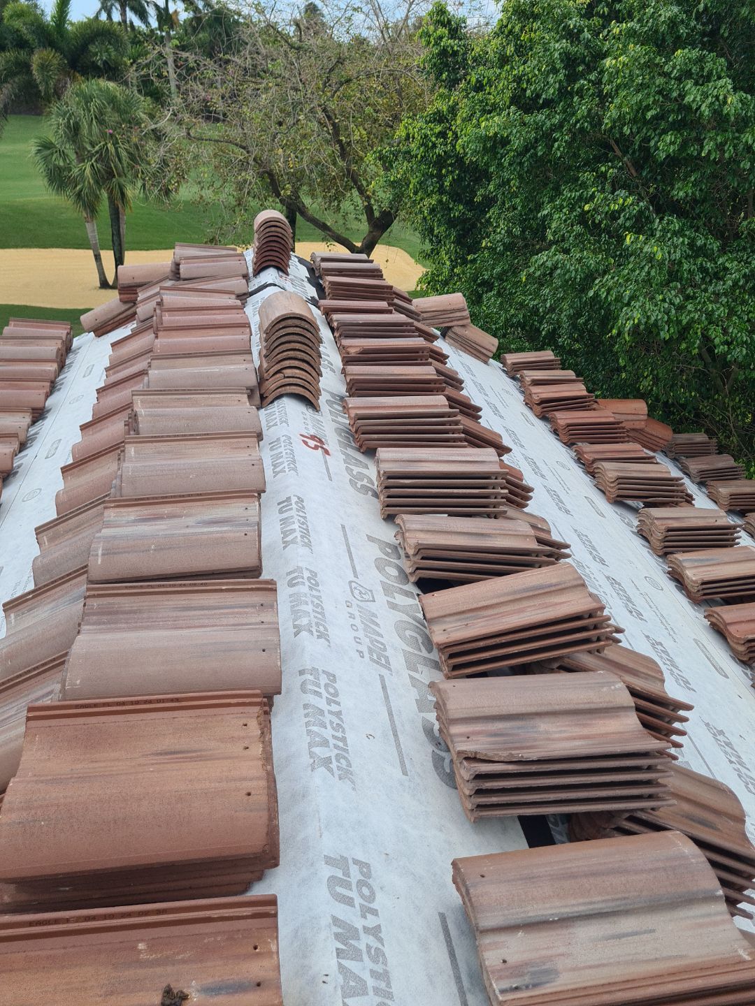 Residential Roofing Installation using Eagle Roofing Tile by BLUES BROTHERS ROOFING
