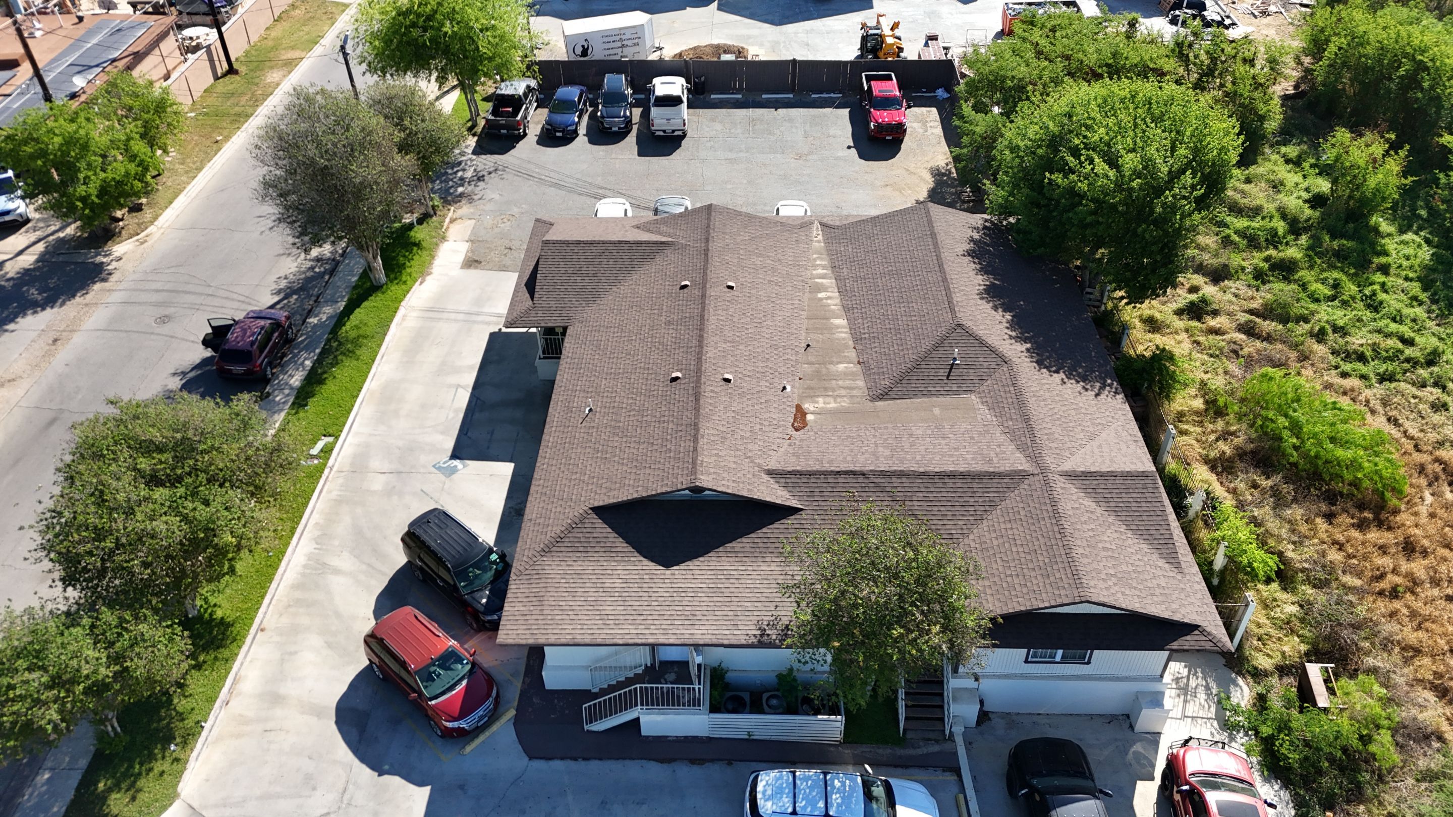 Copper Standing Seam Metal Roof Installation for Laredo Medical Clinic by JM Flores Roofing & Construction, Inc