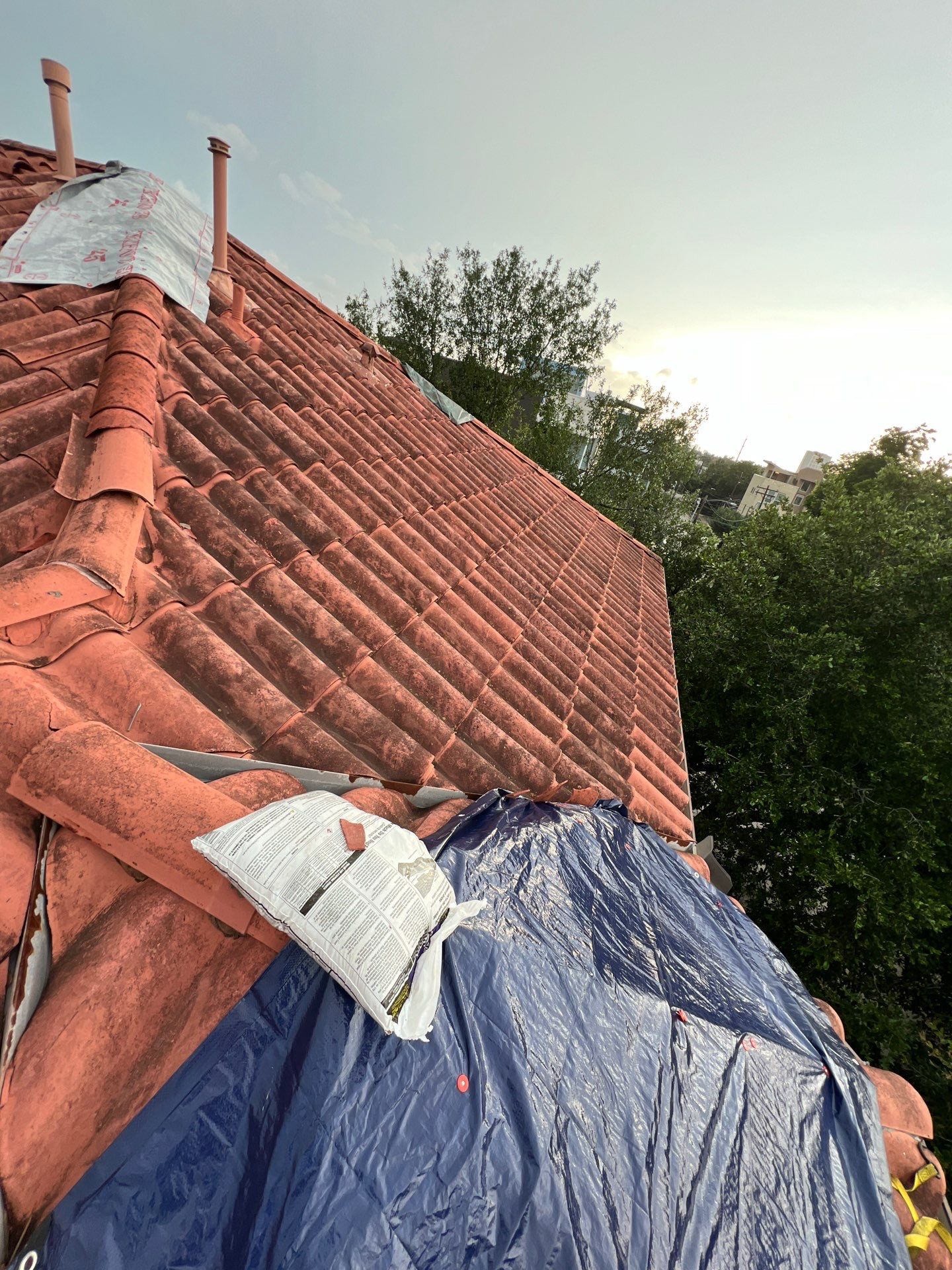 Tile Roof using tile by Roof Repair Company