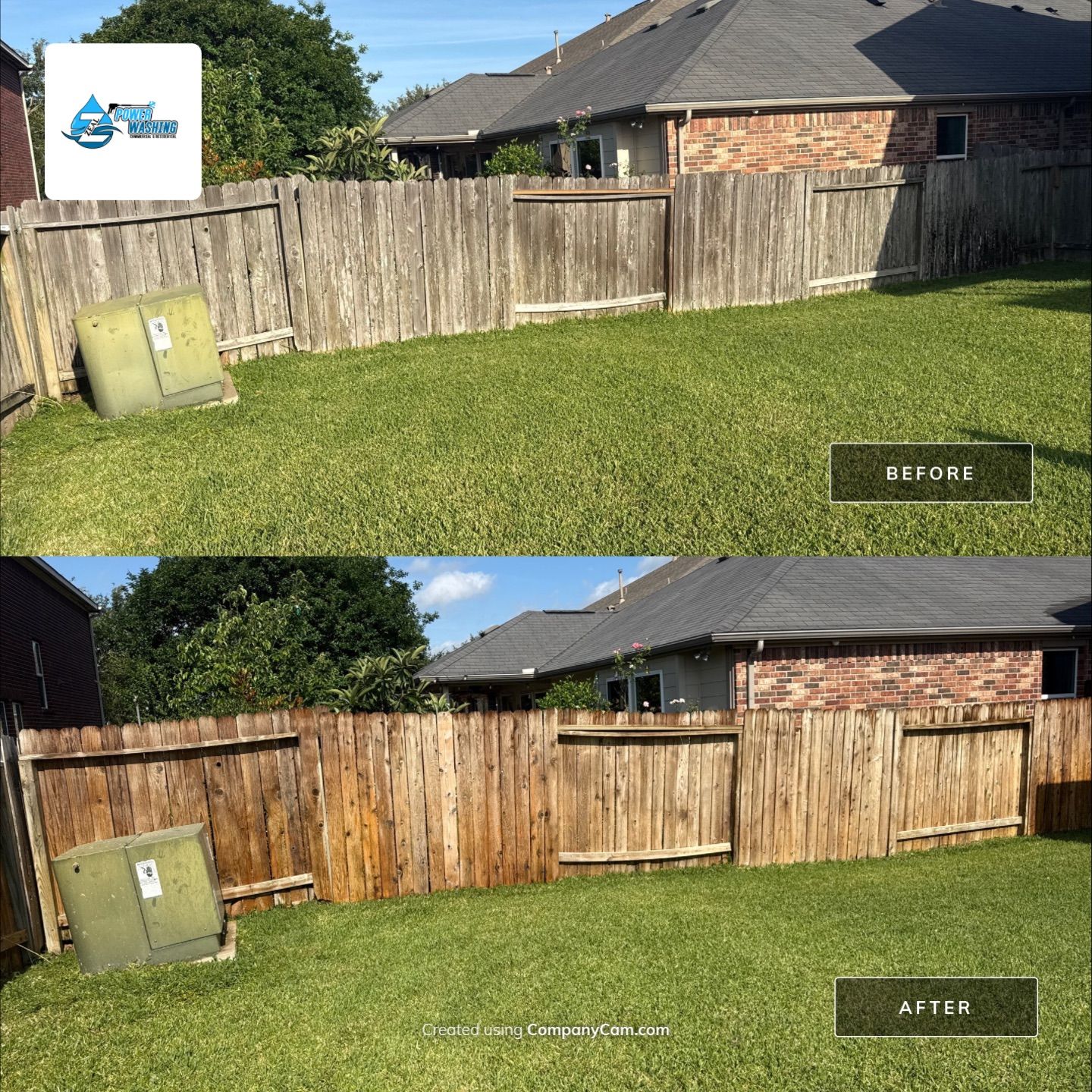 Wood Fence Cleaning and Surface Restoration in Richmond by Zeal Power Washing