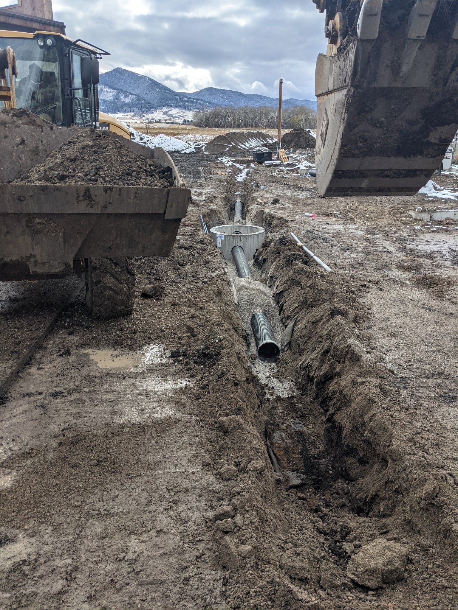 Foundation Building Material Slips by Blue Room Construction LLC