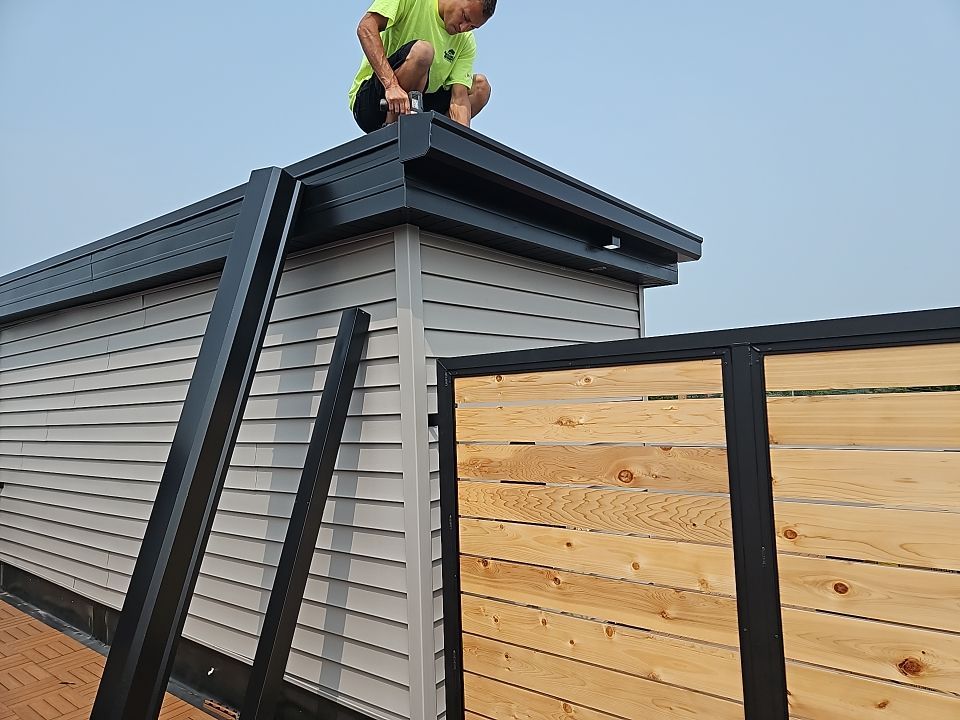 Commercial Roofing Installation by Absolute Roofing and Construction