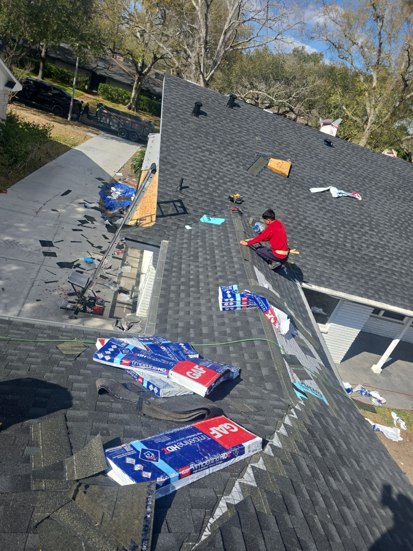 Roof Replacement in Meyerland Area, Houston TX by Roof Repair Company