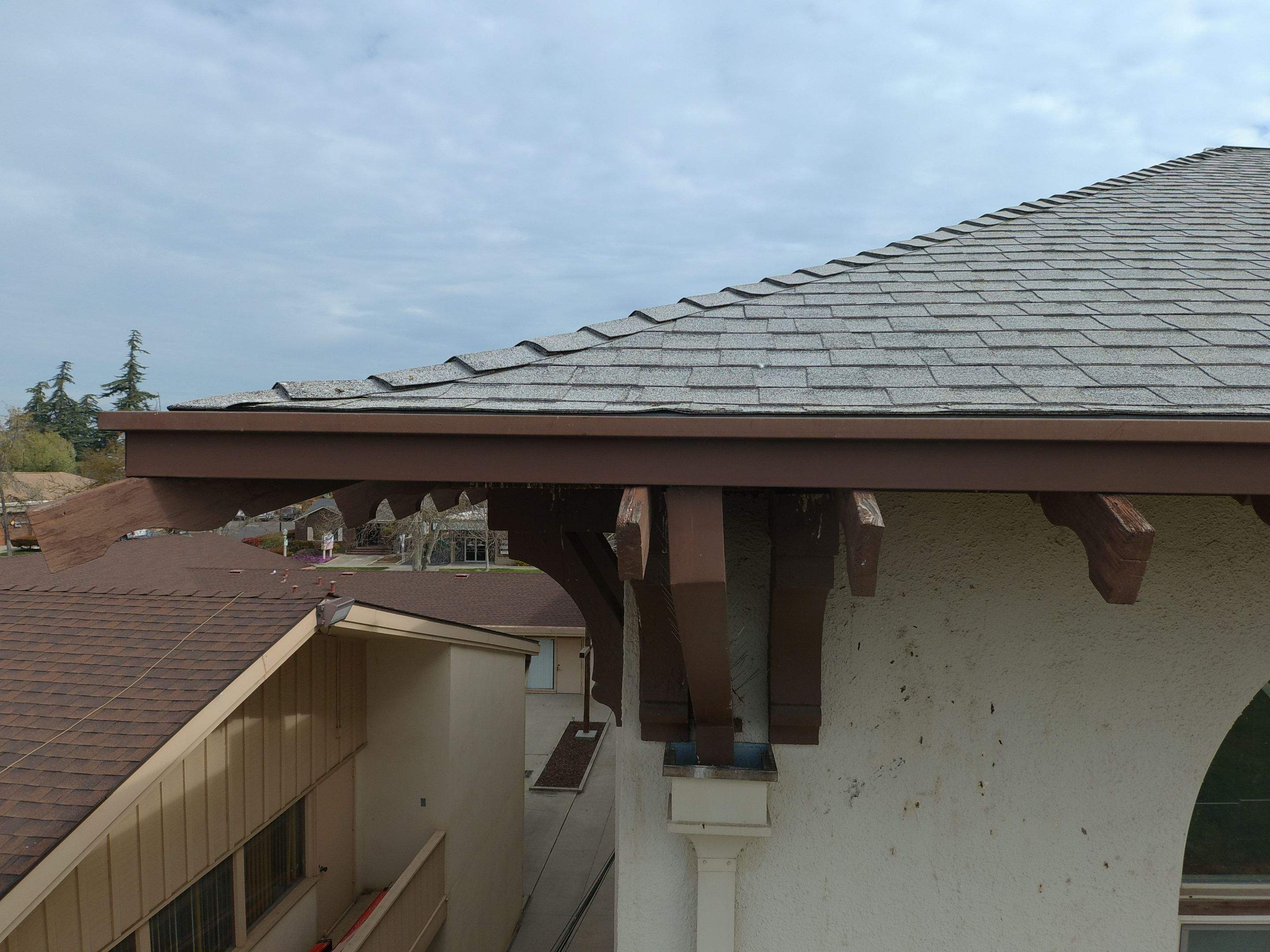  Presbyterian Church repairs to entrance architecture by Straight Edge Roofing Inc