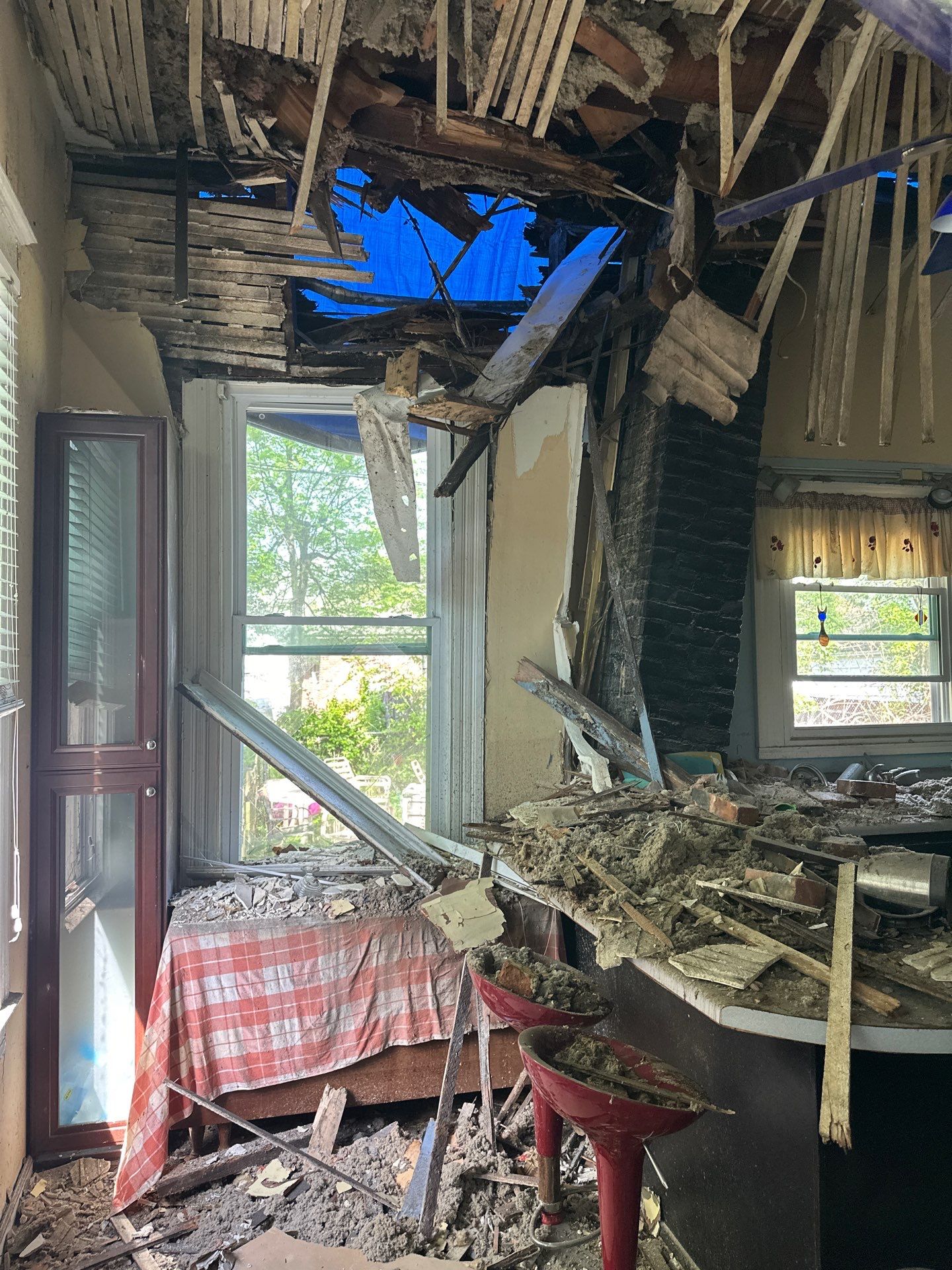 Structural Restoration and Interior Rebuild Following Memphis Storm Damage by Revival Roofing Services