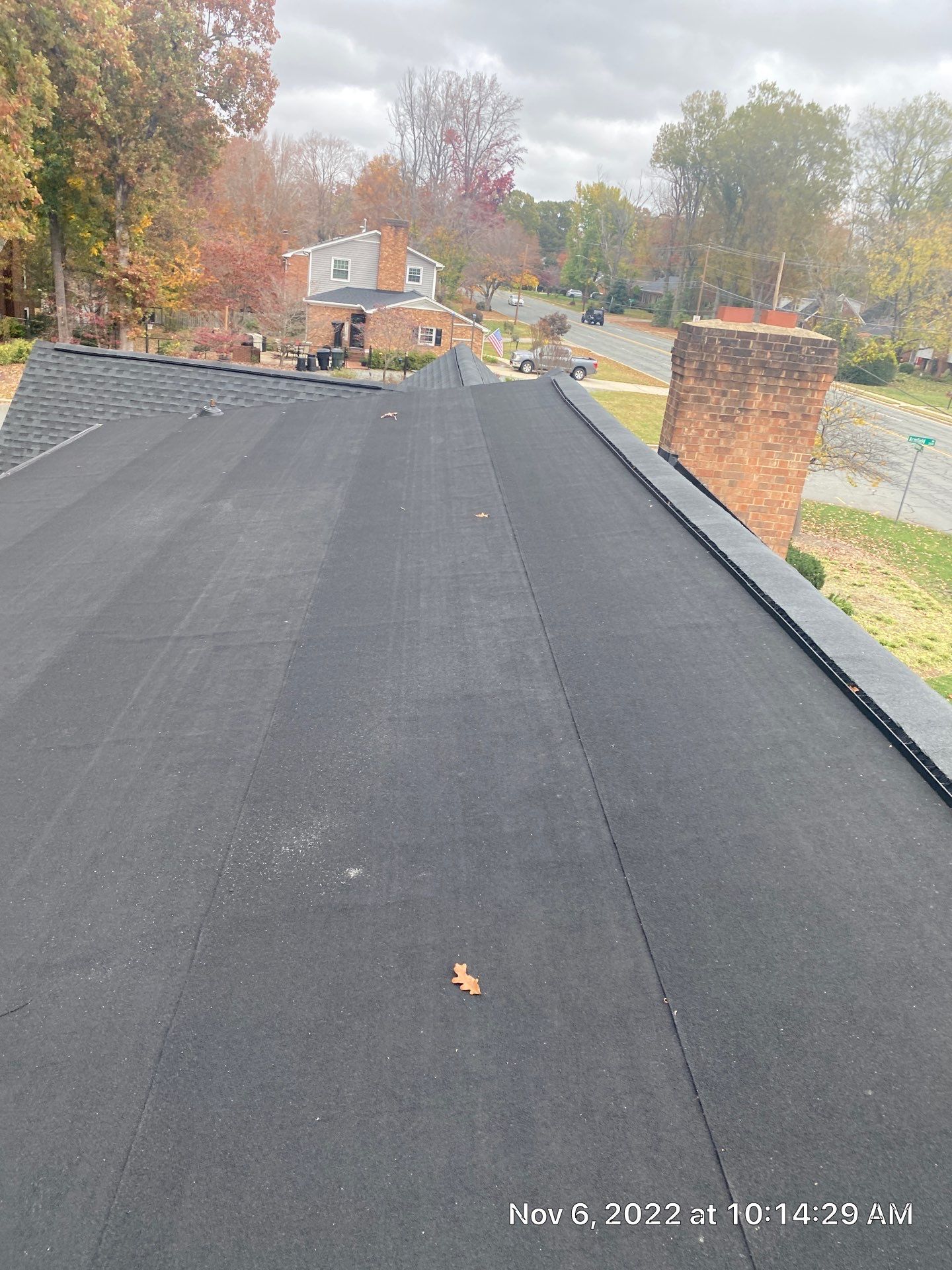 New Roof and 6 inch Gutters by Just In Time Roofing and Restoration