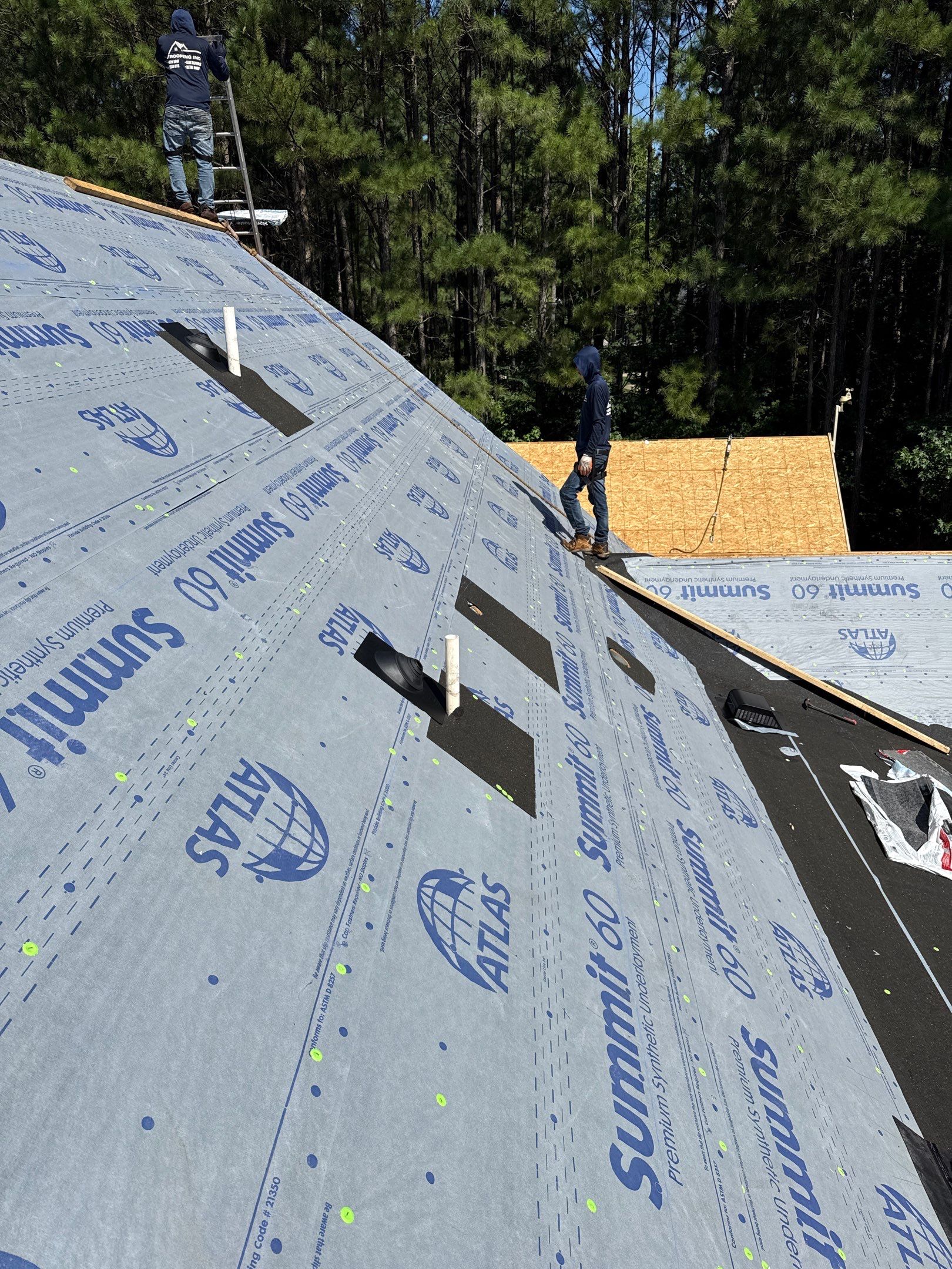 Project in Creedmoor - Atlas StormMaster Shake Weathered Wood by Pro Performance Roofing