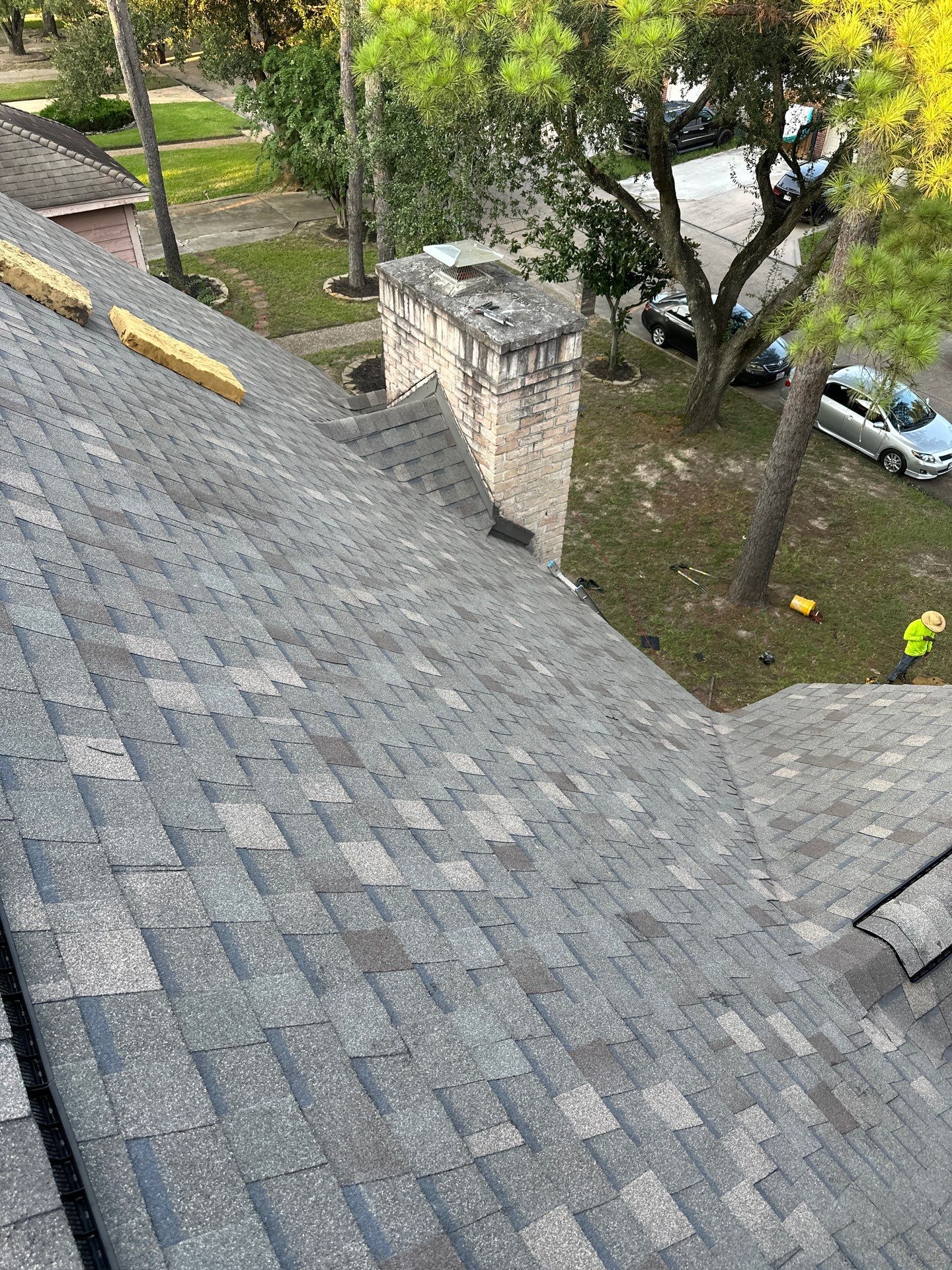Project in Houston by Motion Roofing