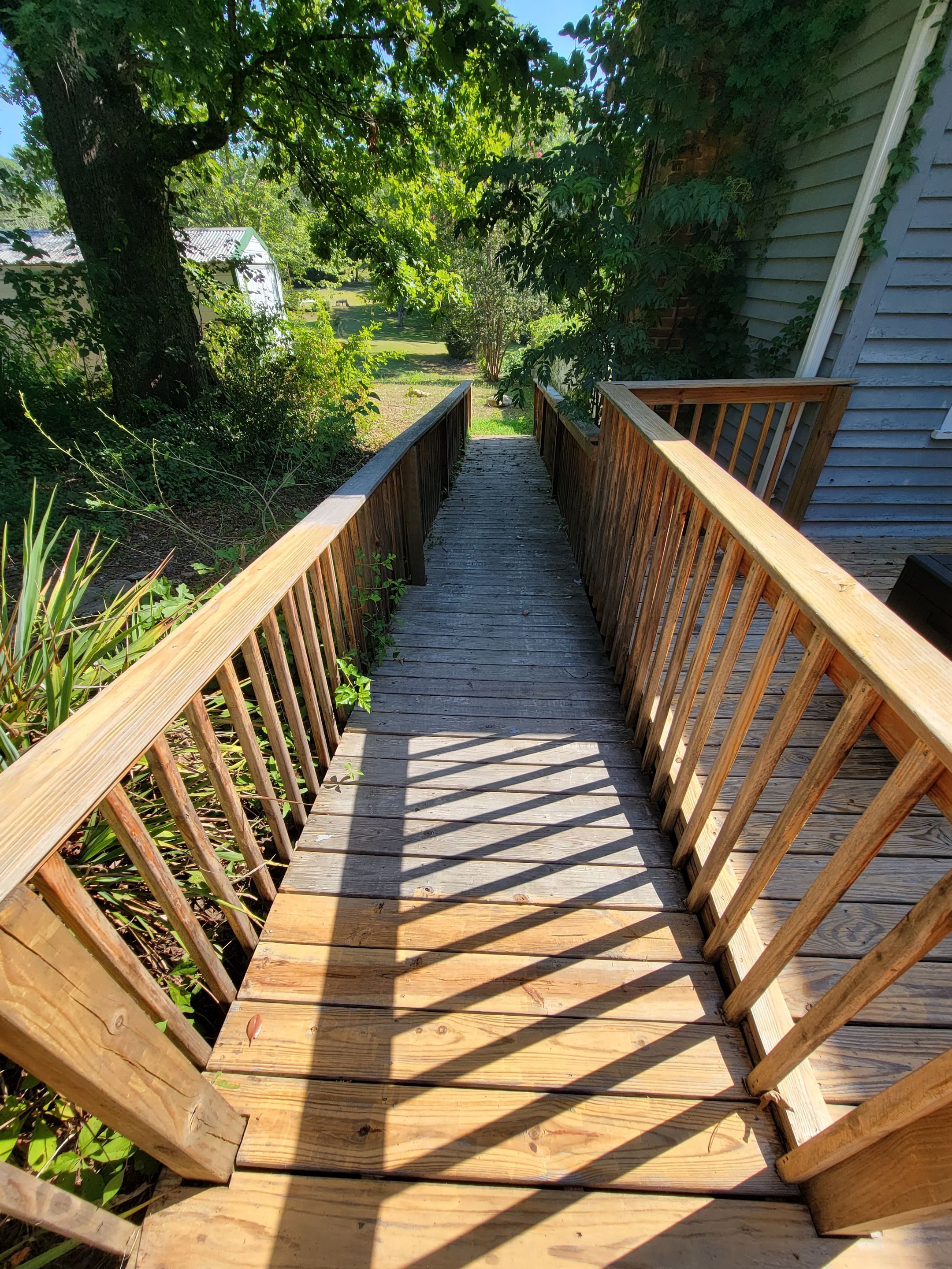 Weathered Deck using Wood Sealant by DuraSeal