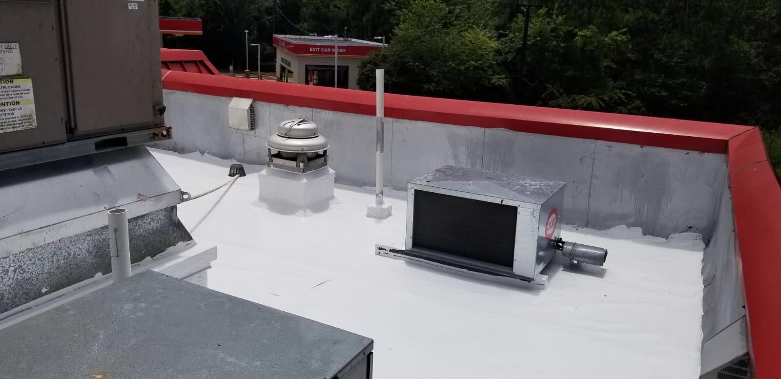 Commercial Roofing Installation using Roof Replacement by American Roofing & Construction LLC