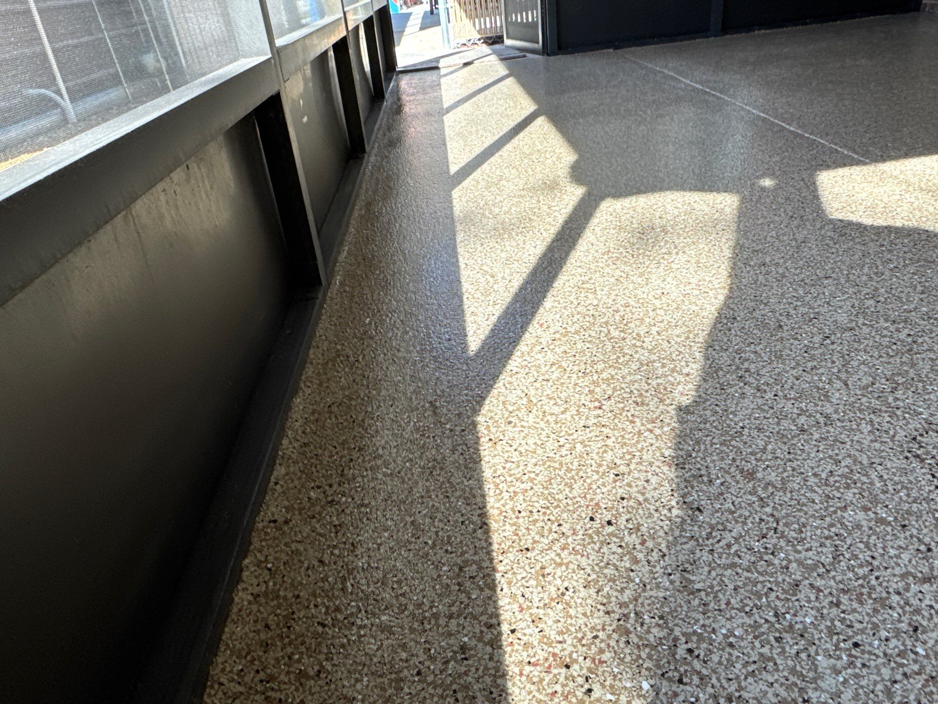 Porch in Gainesville, FL in Pecan by Cross Creek Concrete Coatings