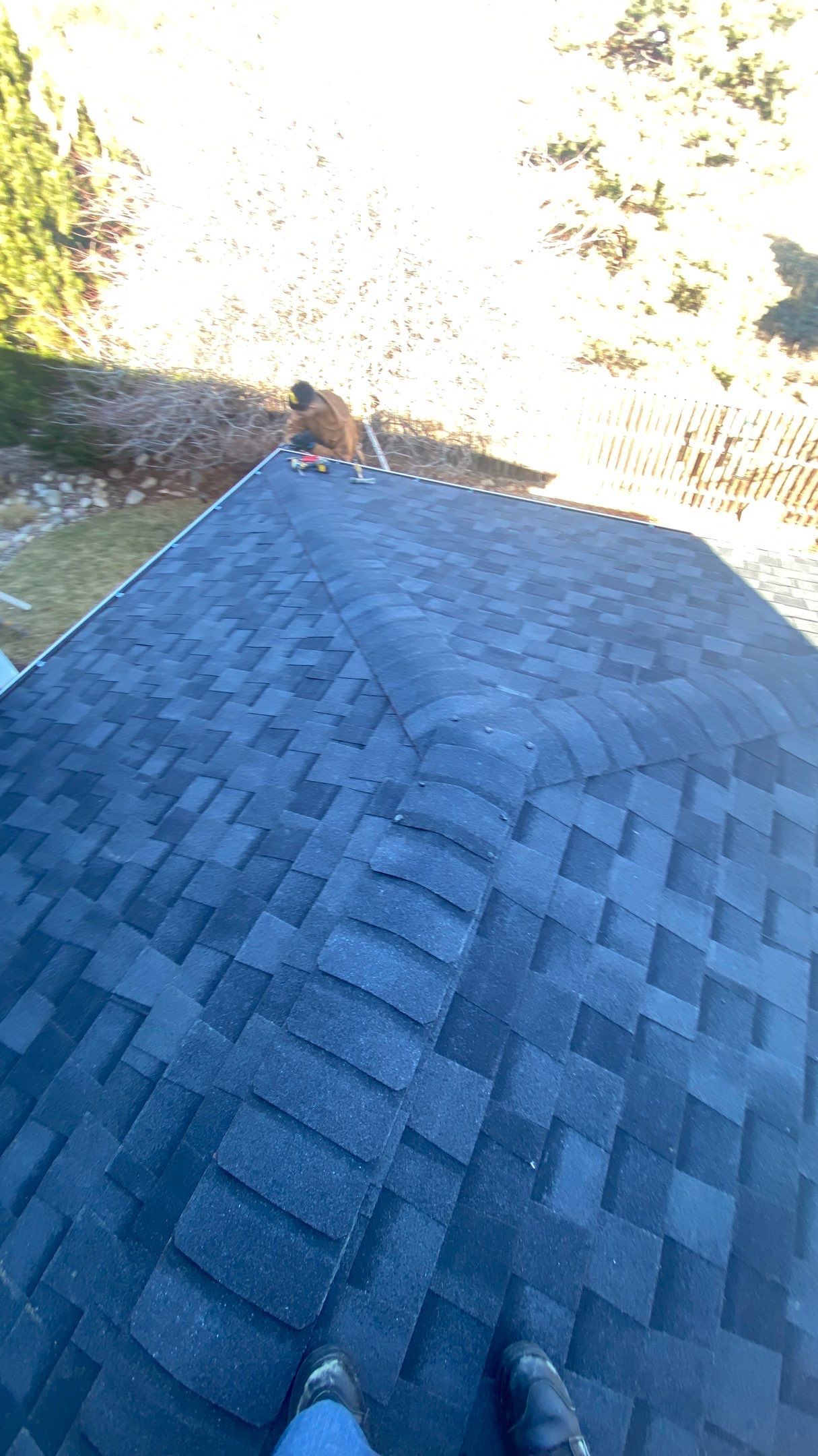 Resdiental Hail Damage Roof Replacement using Certainteed Northgate by Black Belt Roofing