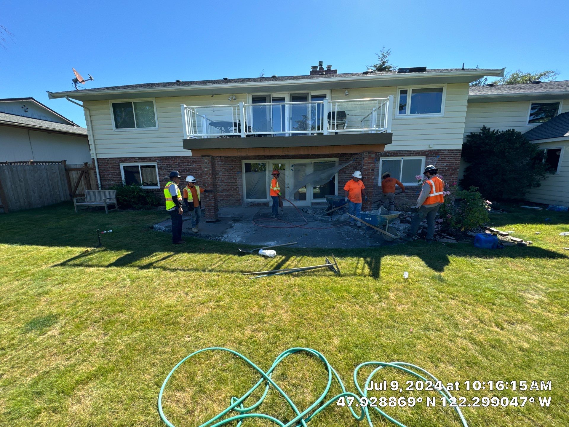Susan | Concrete Patio by Jireh Asphalt & Concrete Inc 