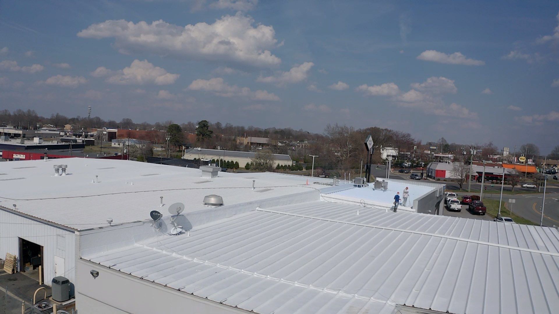 Acrylic Coating  by Just In Time Roofing and Restoration
