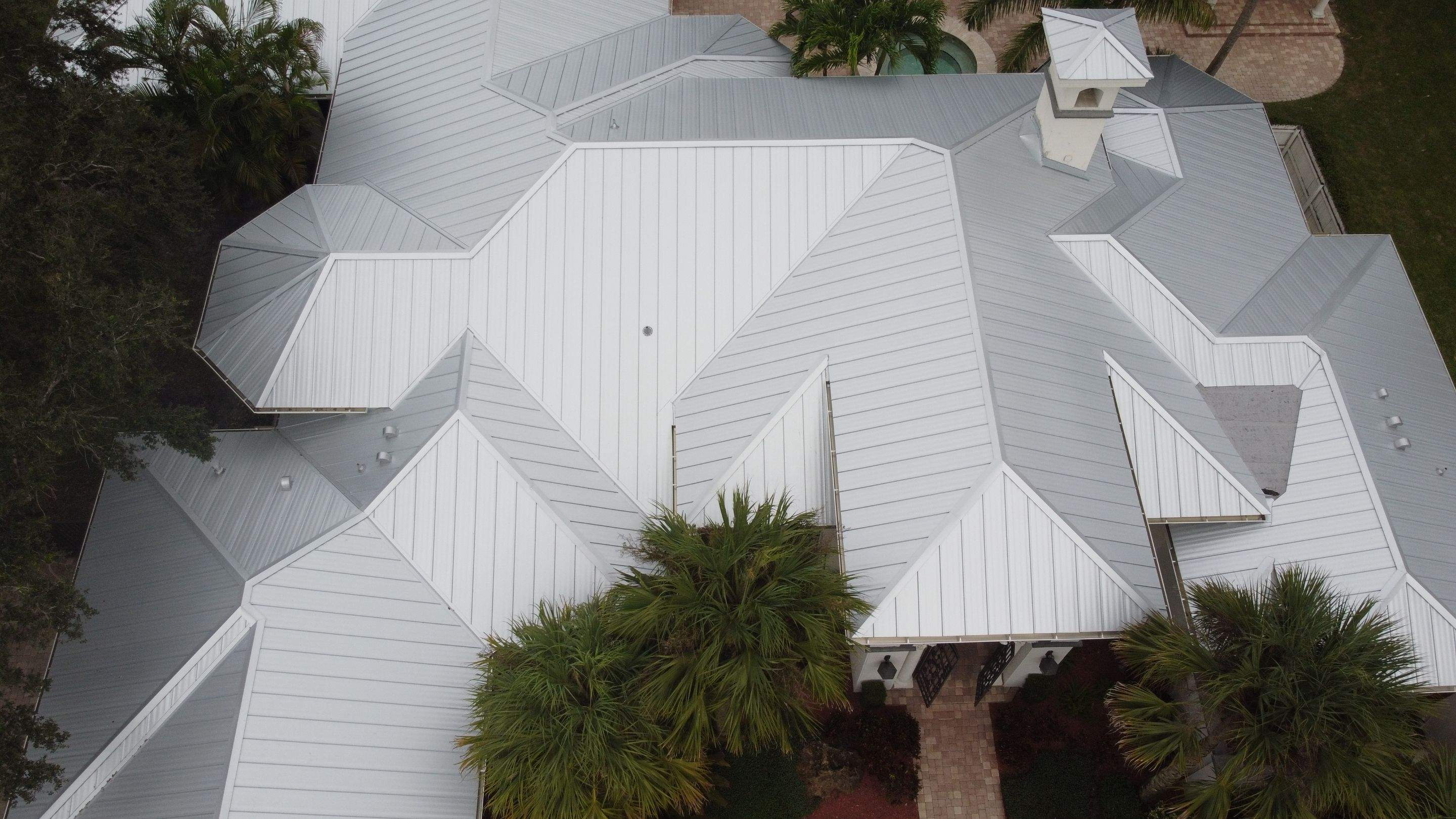 Residential Roofing Installation using Mil Finish-Unpainted by BLUES BROTHERS CONSTRUCTION CORP