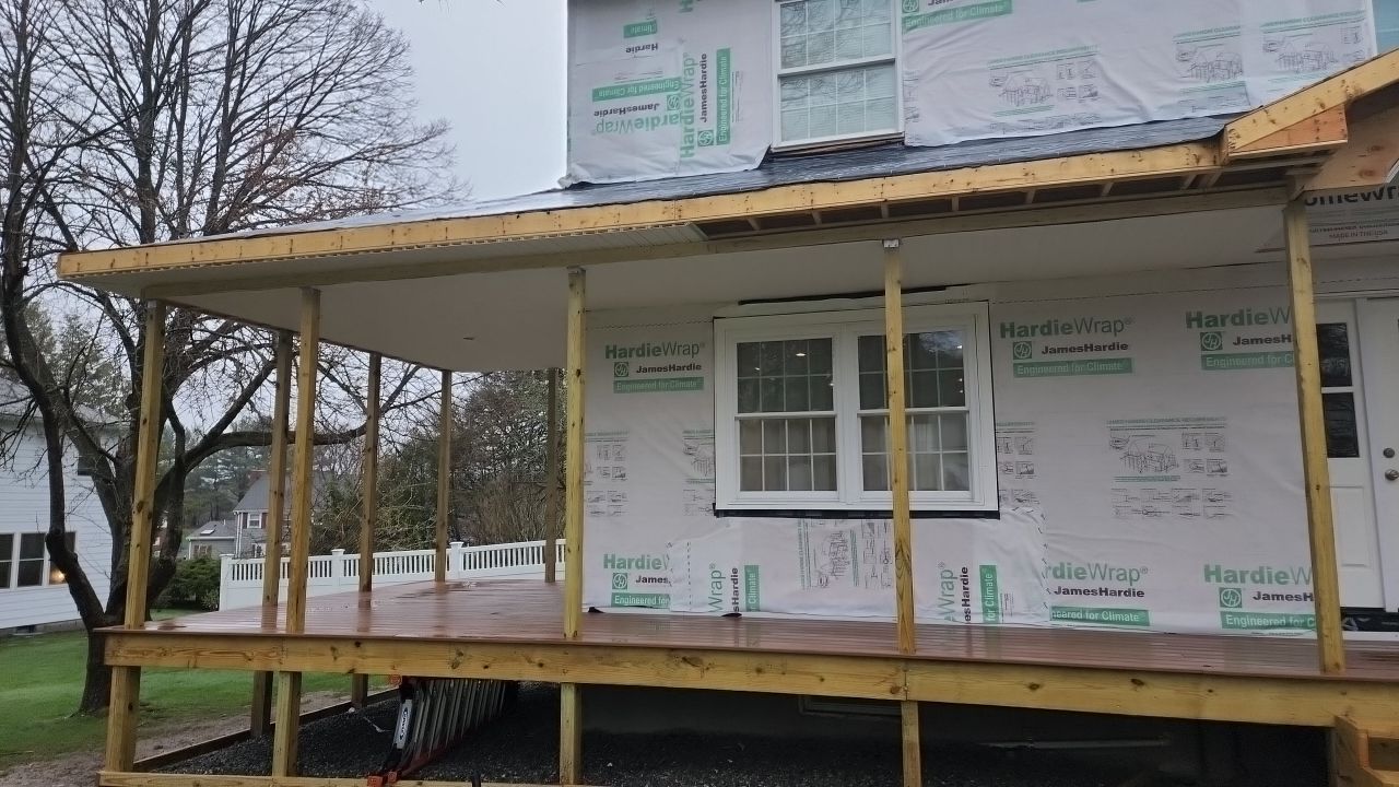 Siding Installation using James Hardie by UBrothers Construction
